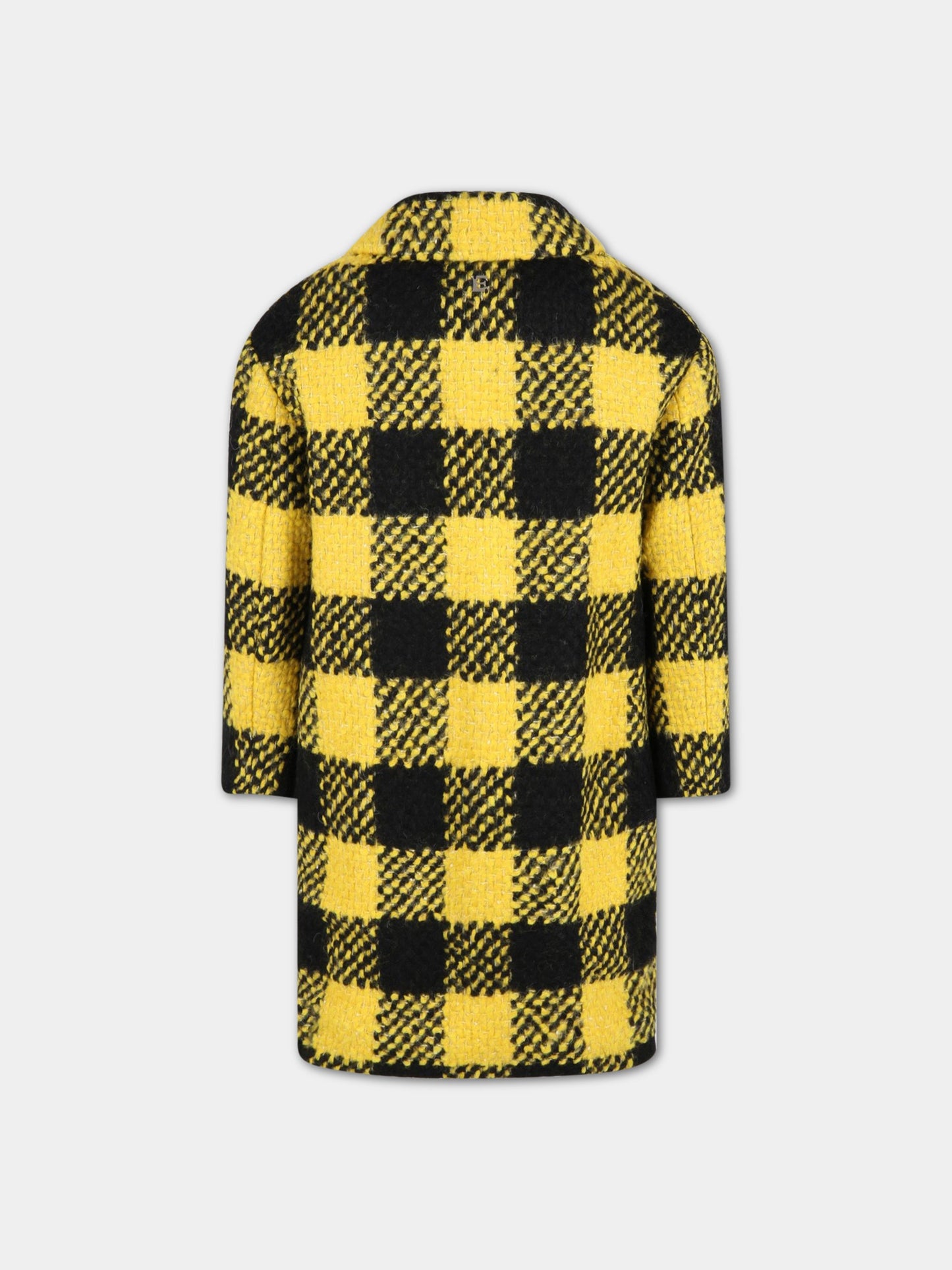 Cappotto multicolor per bambina,Ermanno Scervino Junior,ESFGB015 ML240 YSUNI D005