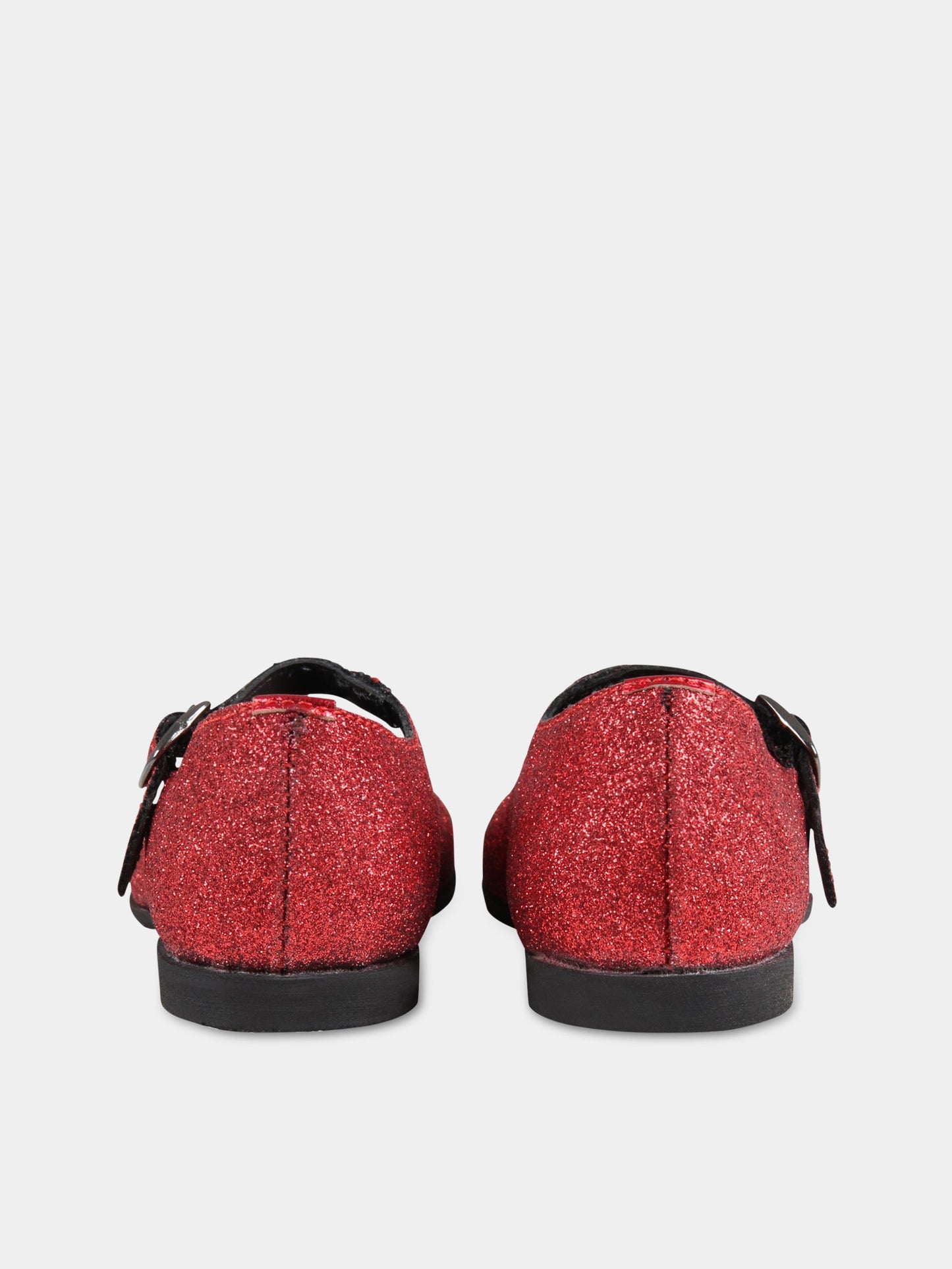 Ballerine rosse per bambina,Gallucci Kids,T00315HMA1F300