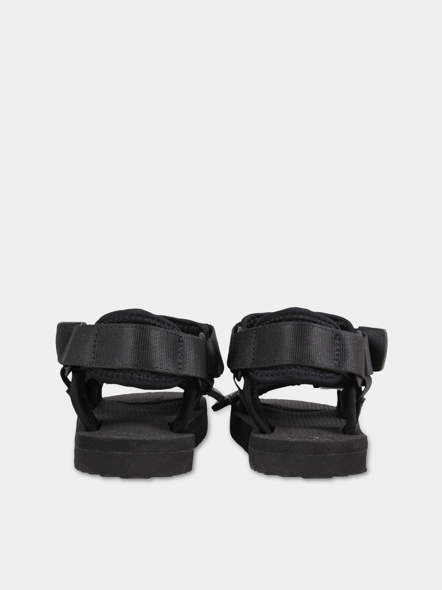 Sandali Depa neri per bambino con logo,Suicoke,OG-022-2KIDS_001