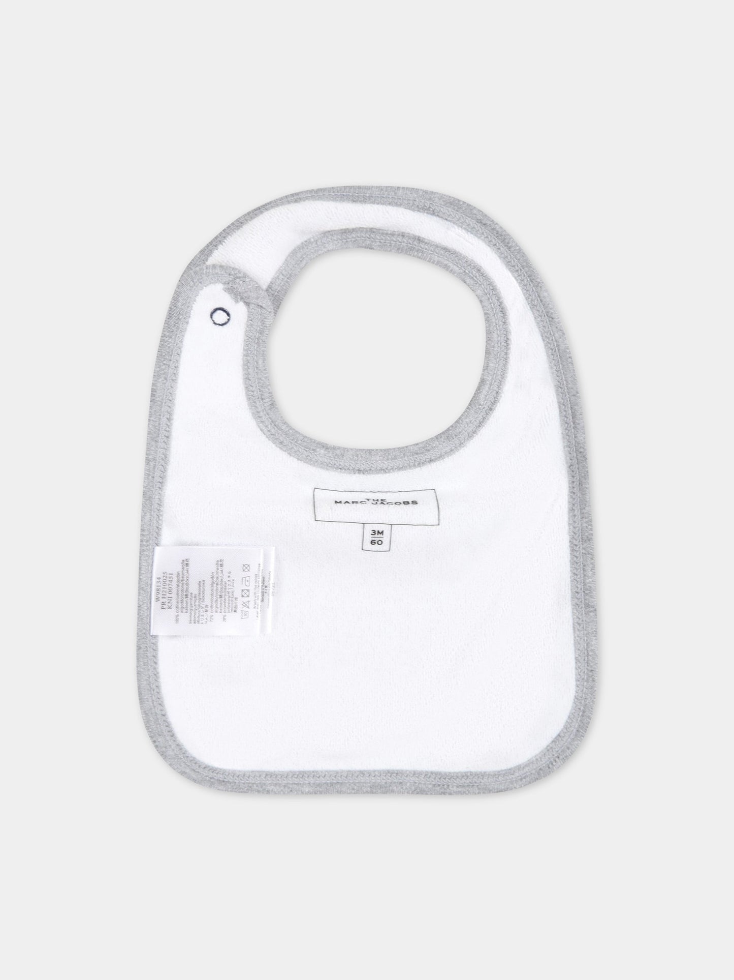 Set multicolor per neonato con logo,Little Marc Jacobs,W98134 GRIGIO AZZURRO