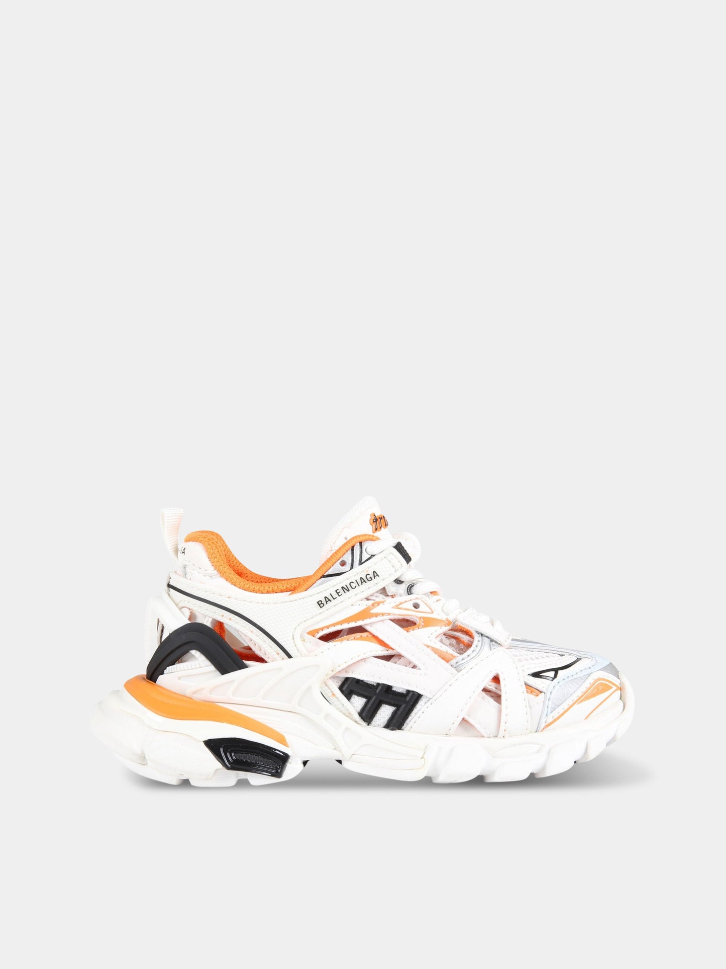 Sneakers Track.2 per bambini con logo e dettagli arancioni,Balenciaga,690494 W3GN3 9059
