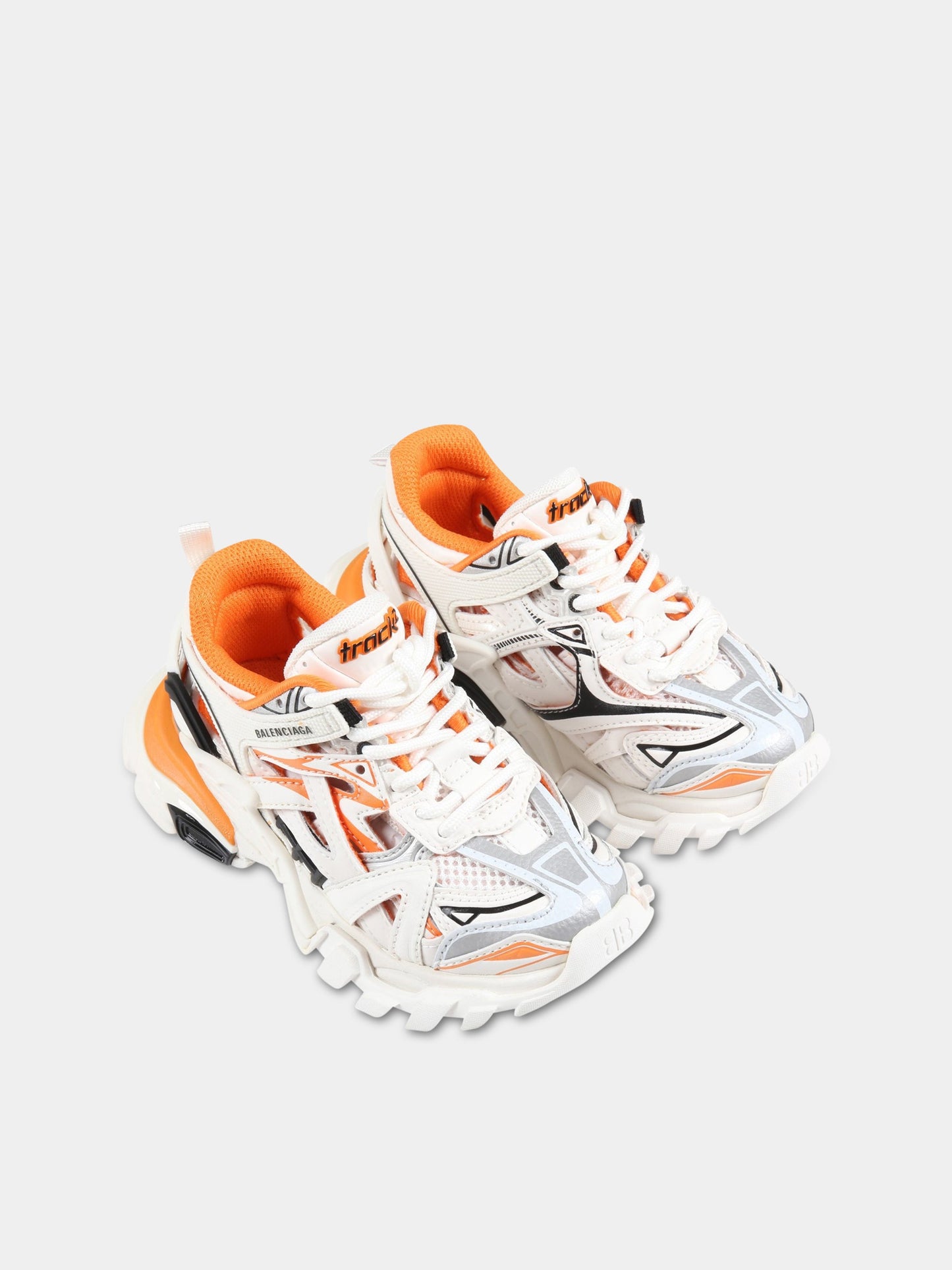Sneakers Track.2 per bambini con logo e dettagli arancioni,Balenciaga,690494 W3GN3 9059