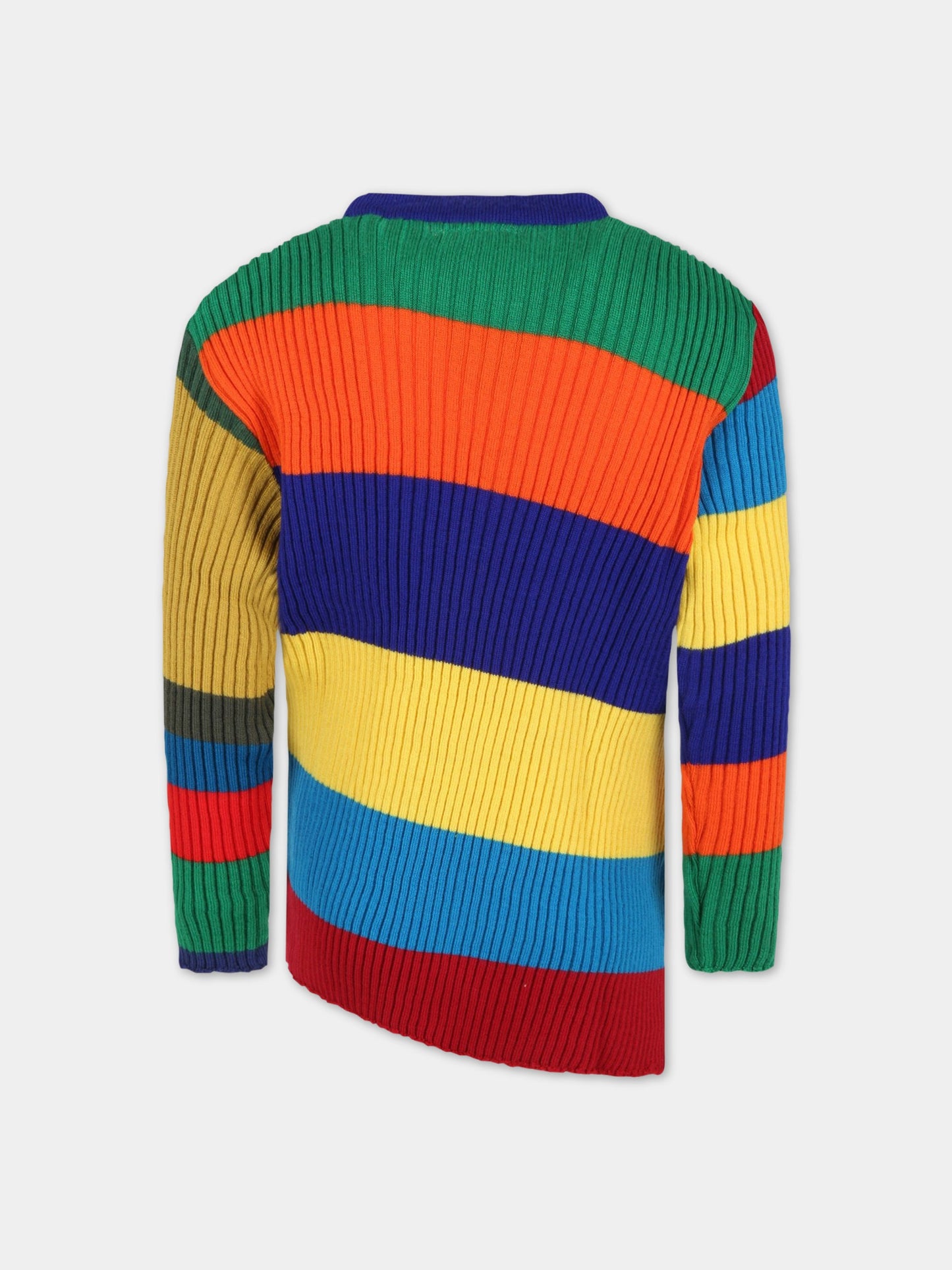 Maglione multicolor per bambina,Marques Almeida,AW22KIDSKN0080MKN