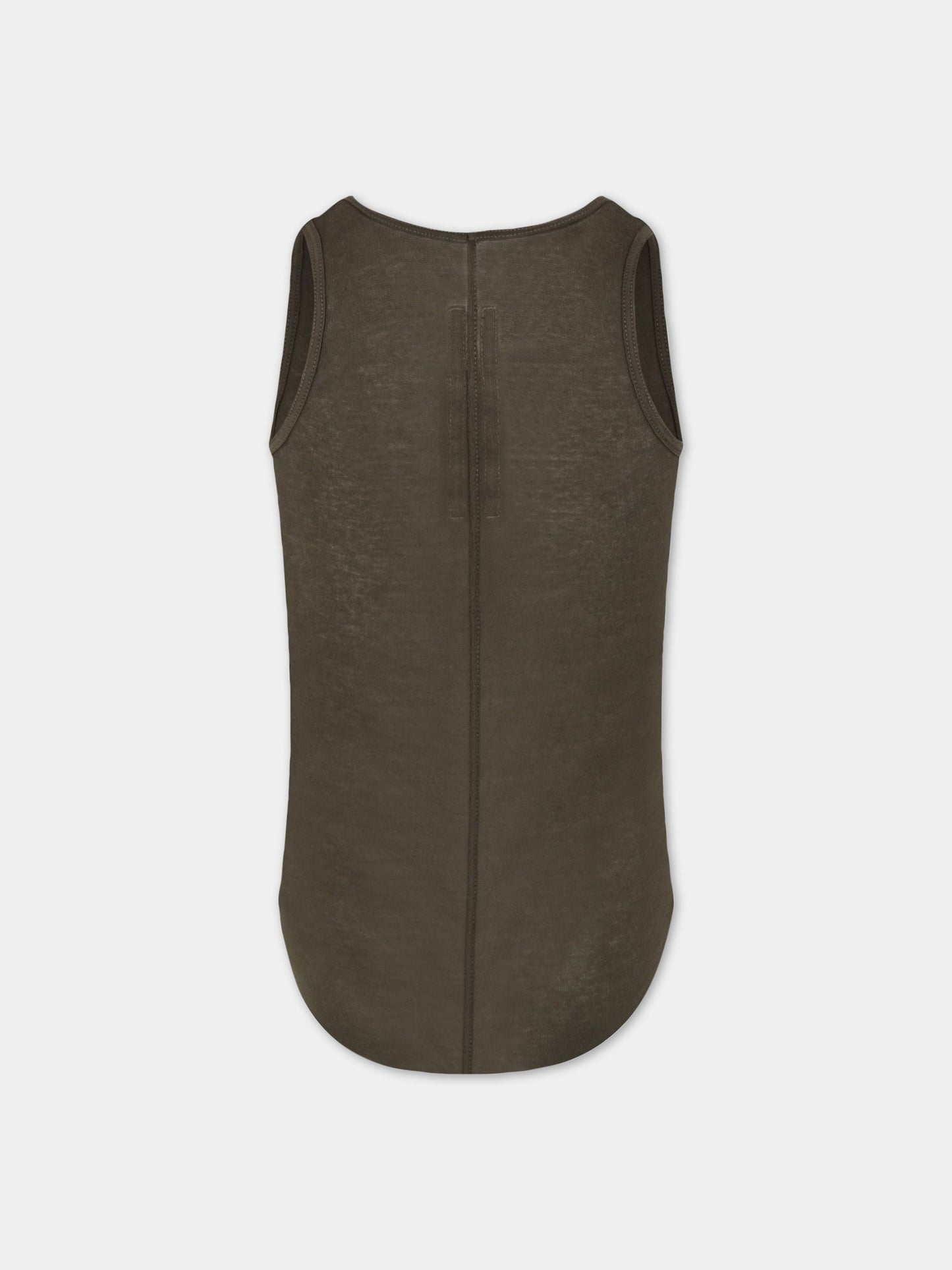 Canotta verde per bambini con rotndità asimmetrica,Rick Owens,BG02B5150 MR 15