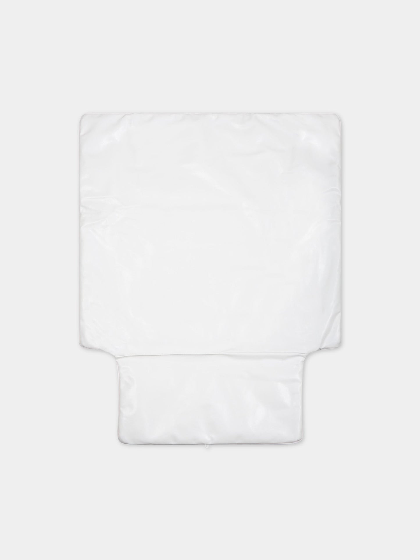 Borsa-mamma celeste per neonati con Teddy Bear e logo,Moschino Kids,MXX03P LDE13 40020