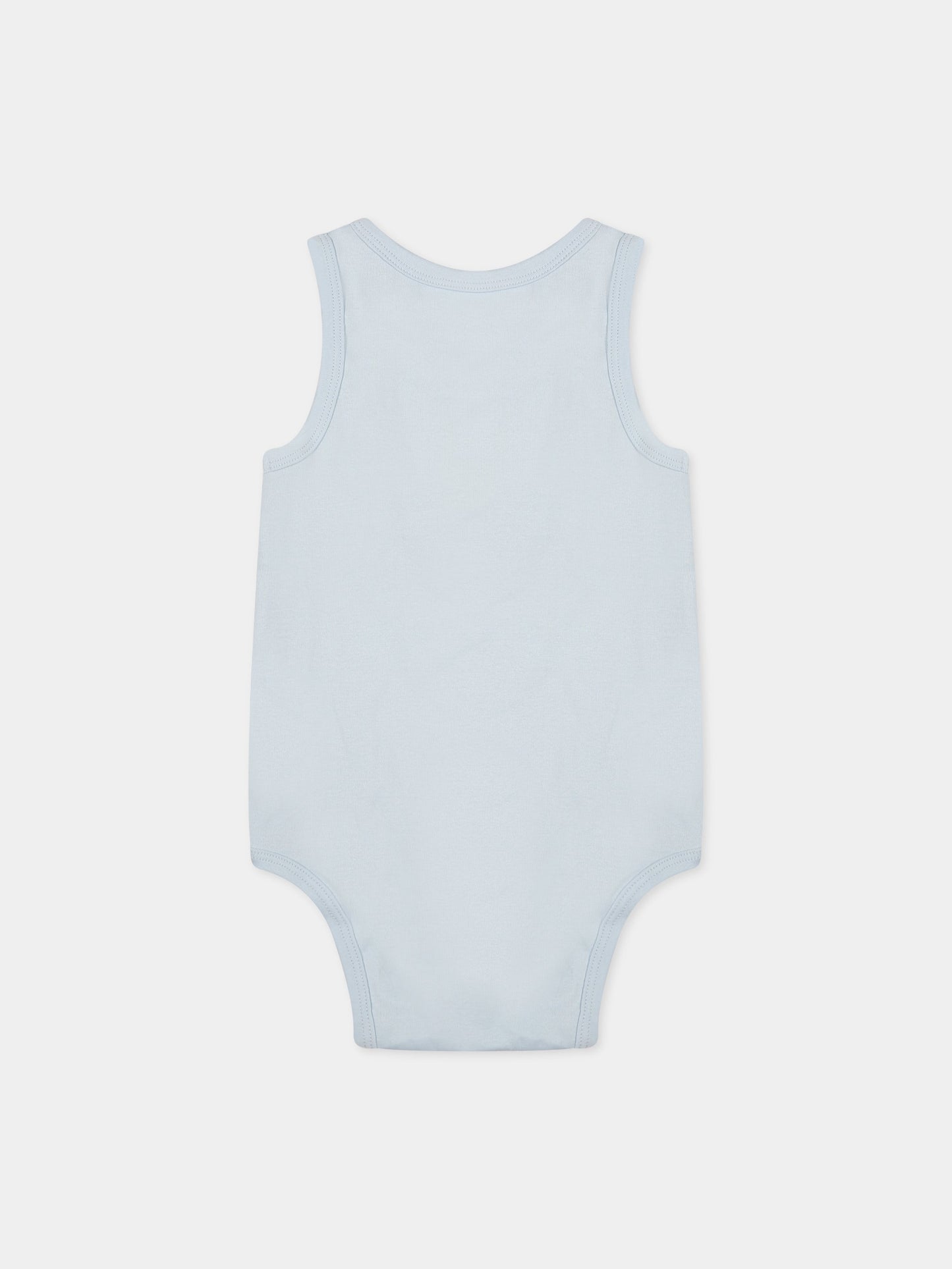 Body celeste per neonati con stampa sole,Molo,6S23B203 8068