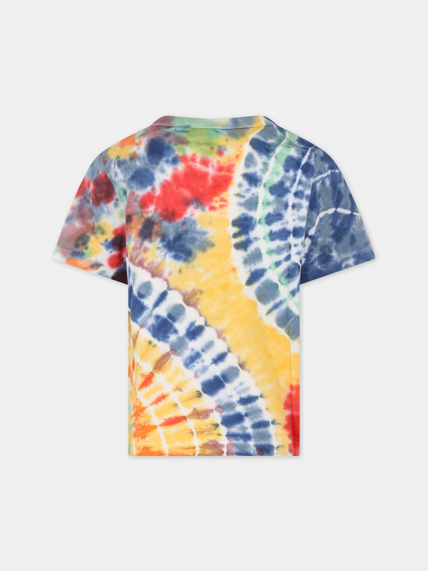 T-shirt multicolor per bambino,Molo,6S23A209 5960