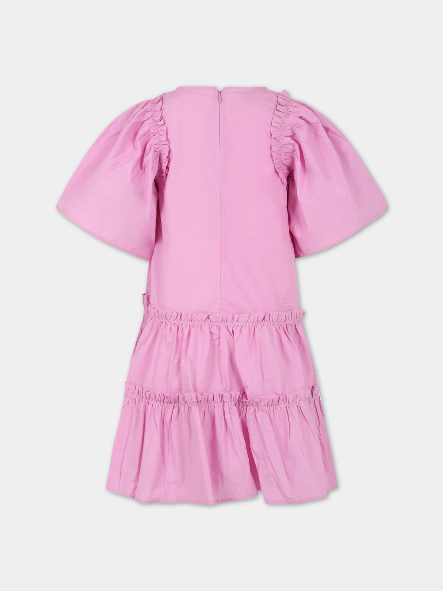 Vestito rosa per bambina,Molo,2S23E116 8706