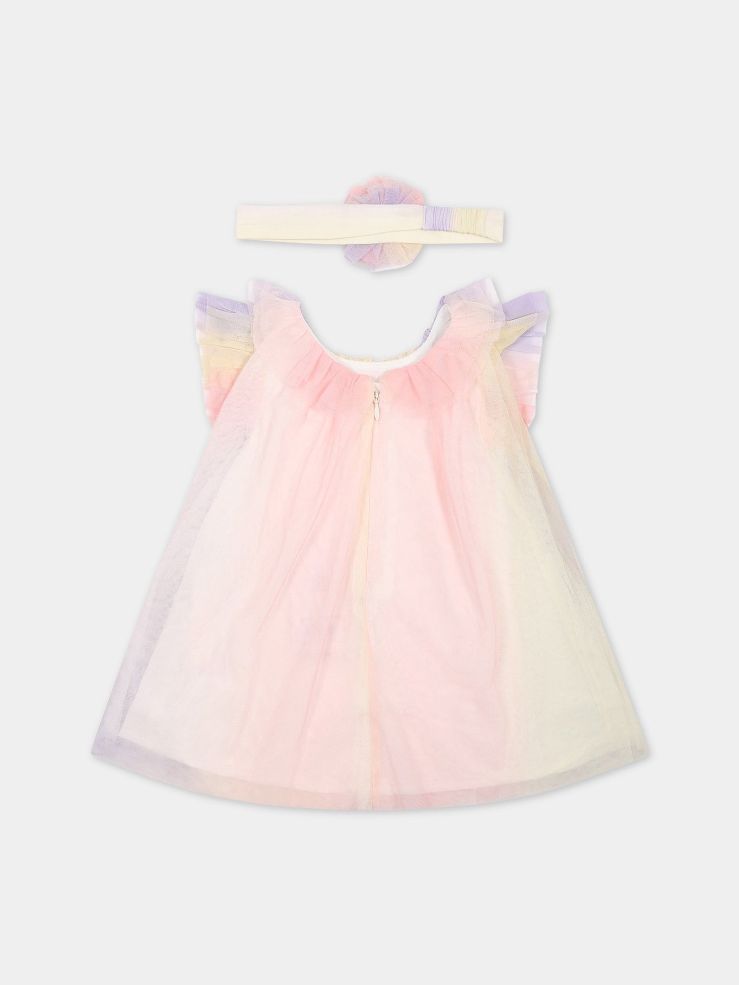 Completo multicolor per neonata,Carrement Beau,Y08084 Z41