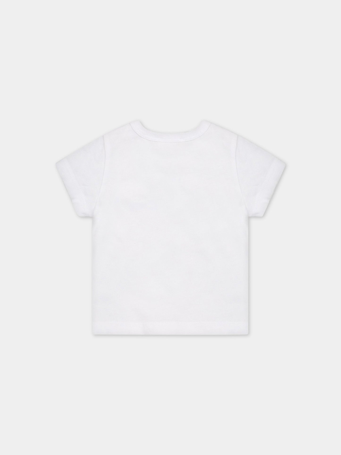 Set bianco per neonato con logo,Givenchy Kids,H98167 771