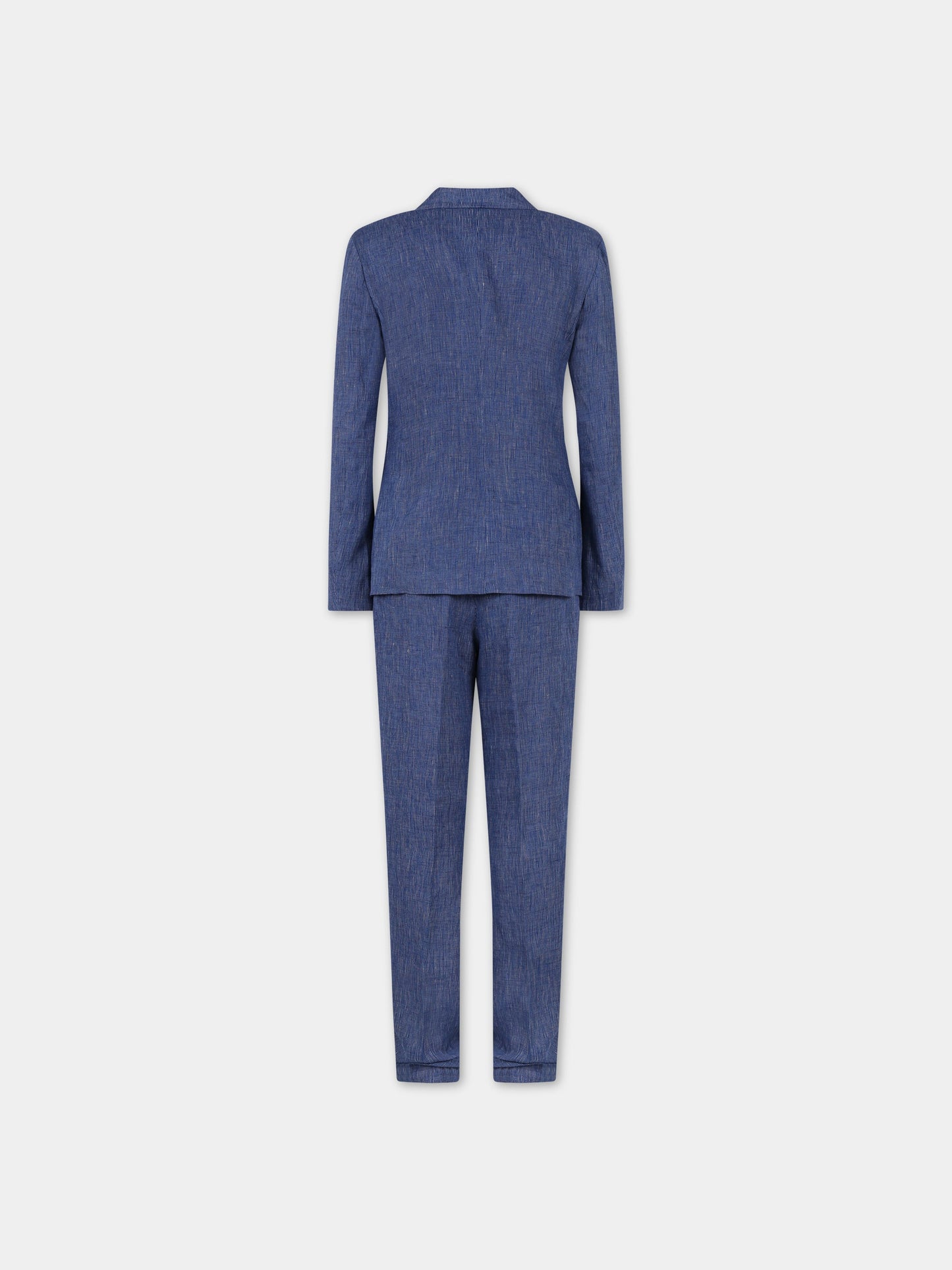 Completo blu per bambino con logo e iconico aquilotto,Armani Junior,3R4VJ1 4N7UZ F956