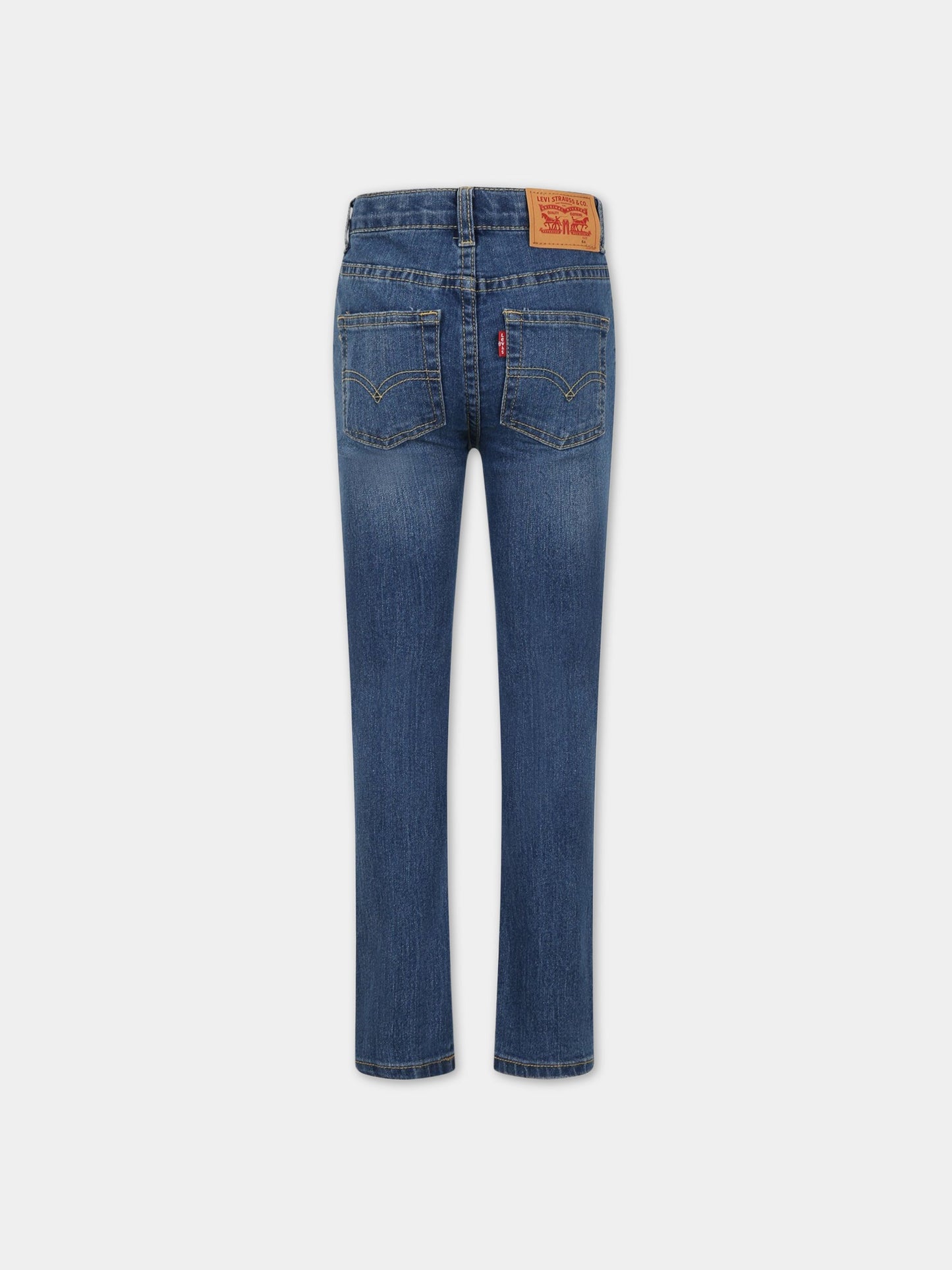 Jeans blu per bambino con logo,Levi's Kids,LK8EC214 8EC214 M8T