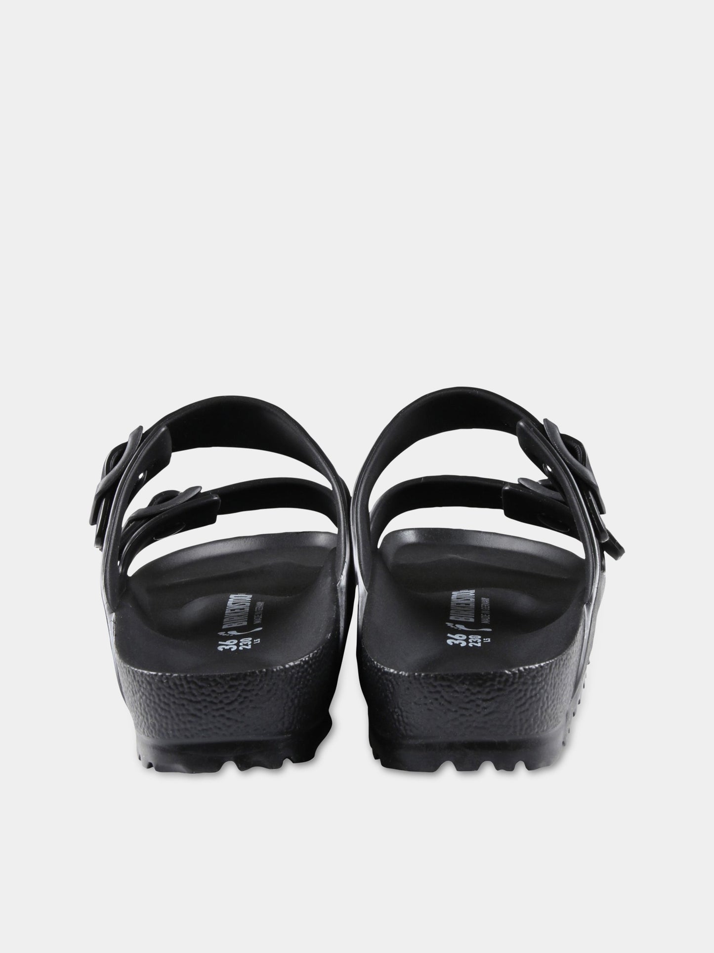 Sandali neri Arizona Eva per bambini con logo,Birkenstock,129423