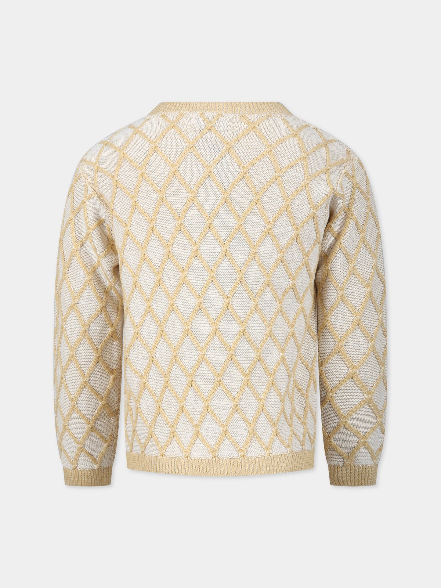 Cardigan giallo per bambina,Coco Au Lait,14COCO2046