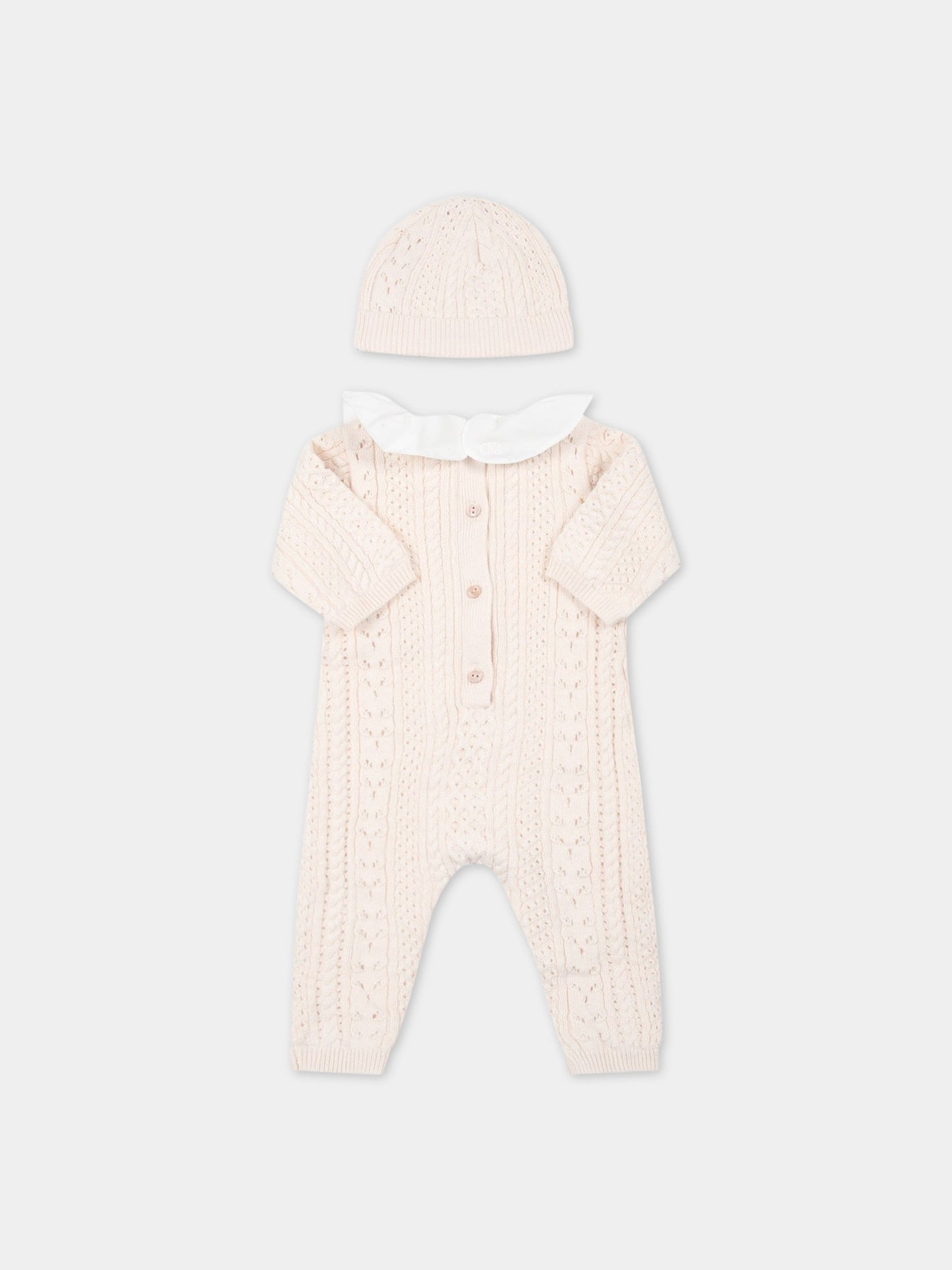 Set rosa per neonata,Chloé Kids,C98269 440