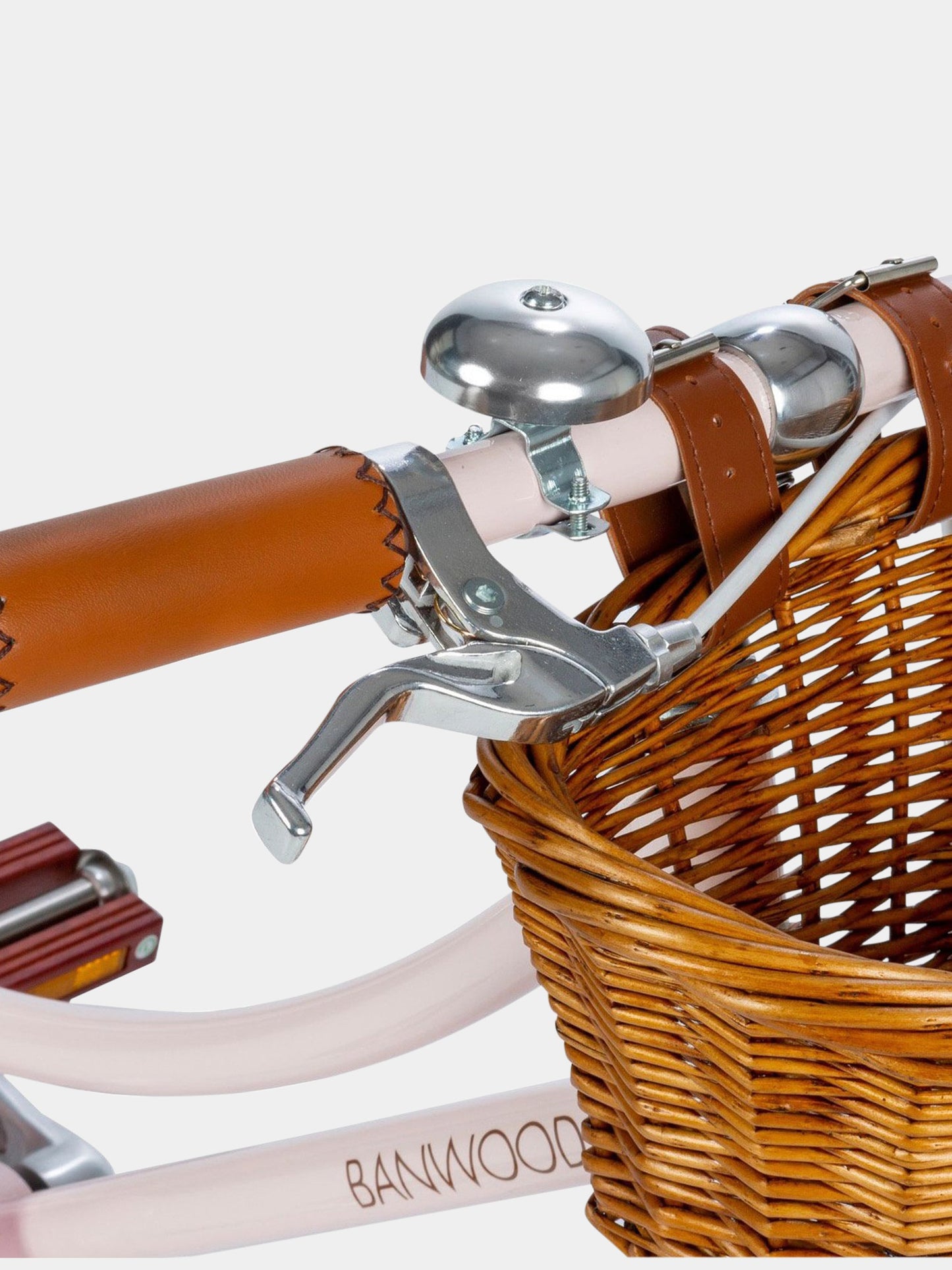 Bicicletta rosa per bambina con logo,Banwood,BW CL PINK