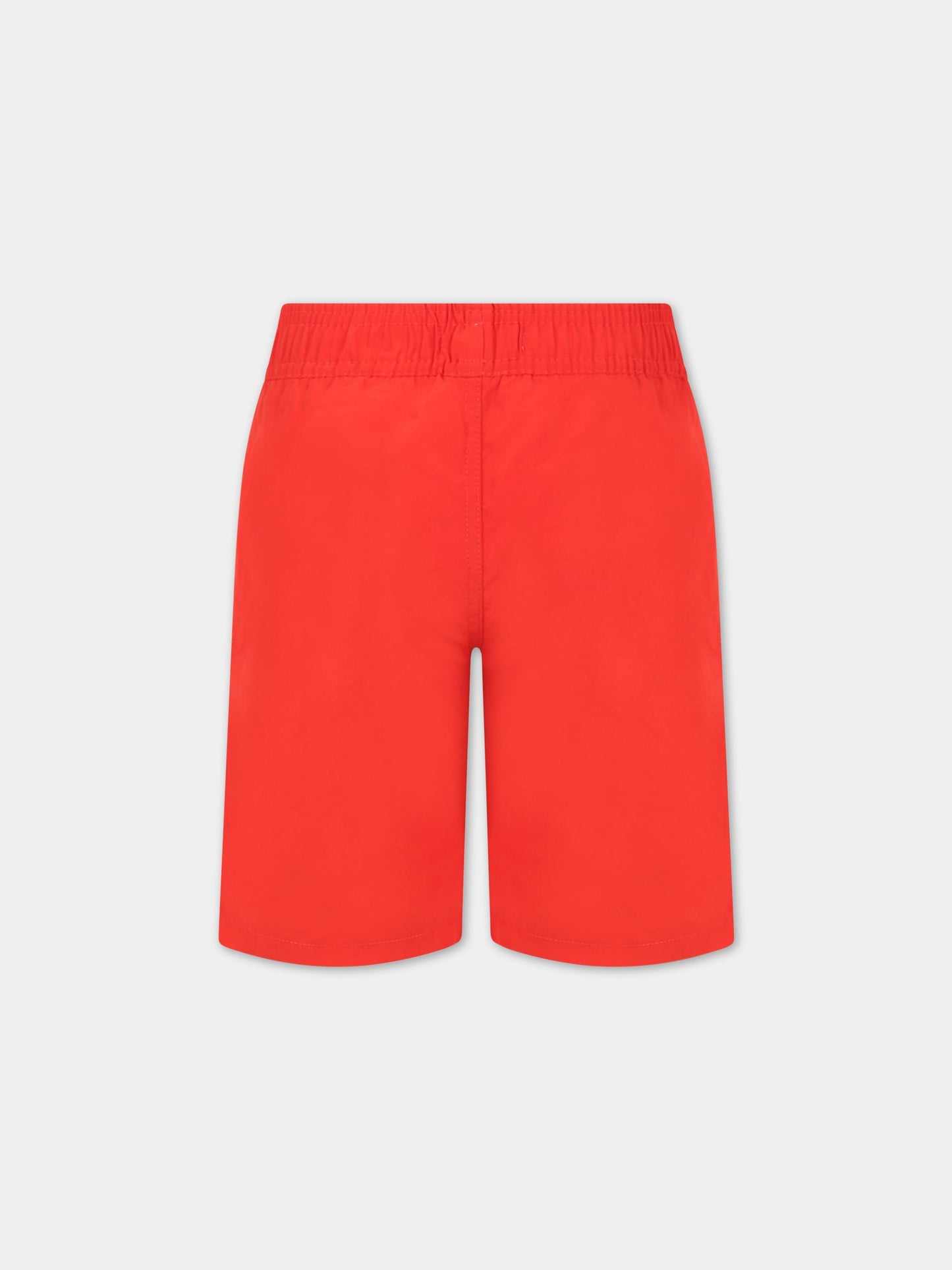 Boxer-mare rossi per bambino con logo bianco,Hugo Boss,J24768 992