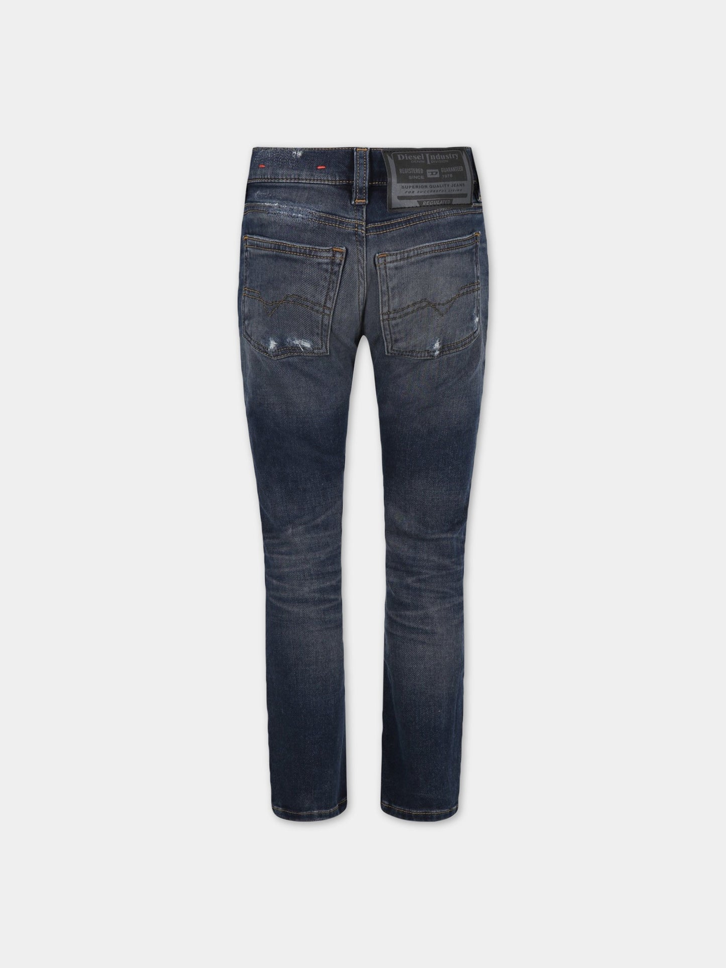 Jeans blu per bambino con logo,Diesel,J00990 KXBC4 K01