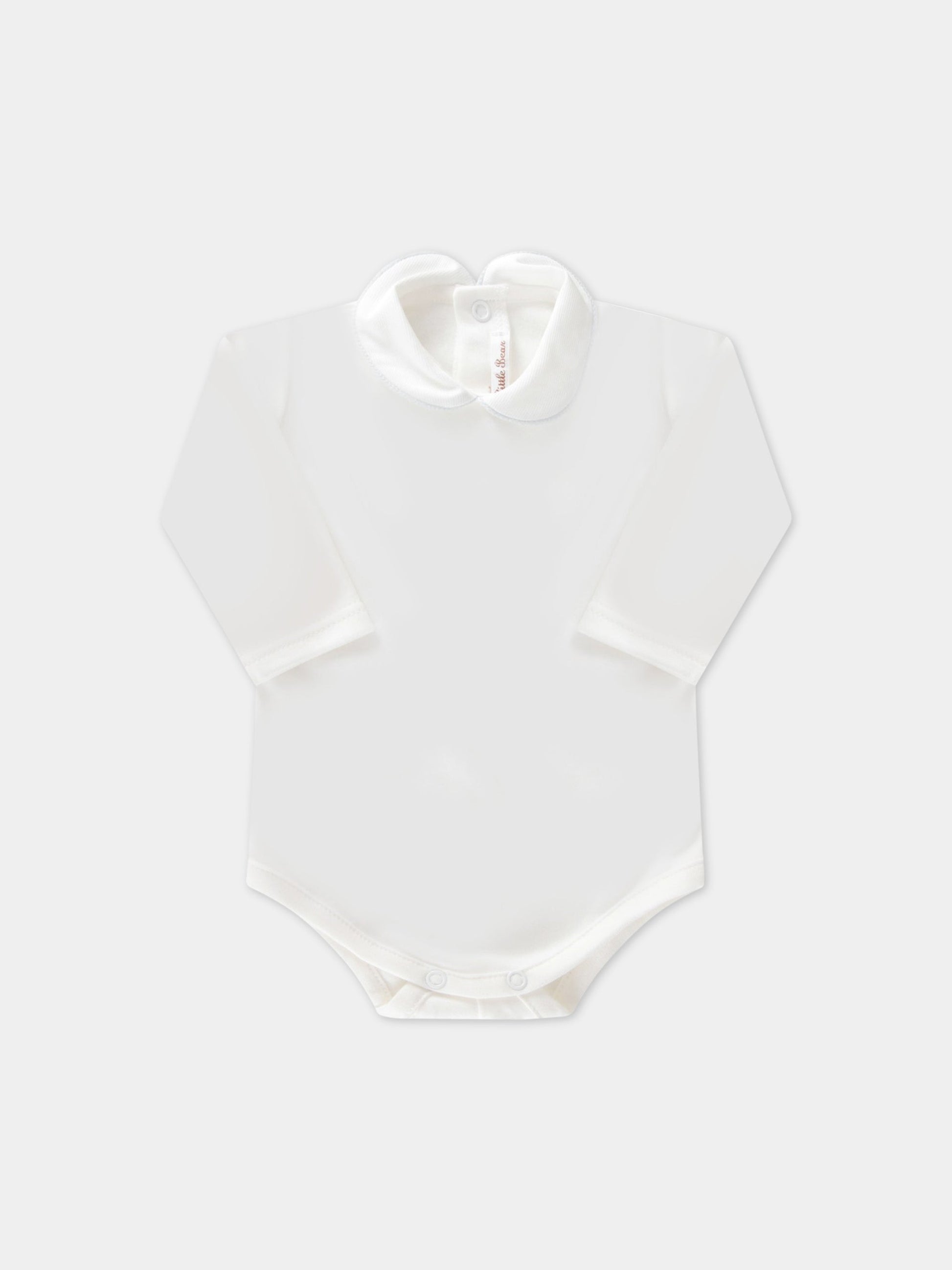 Body avorio per neonato,Little Bear,1029 LATTE/CIELO