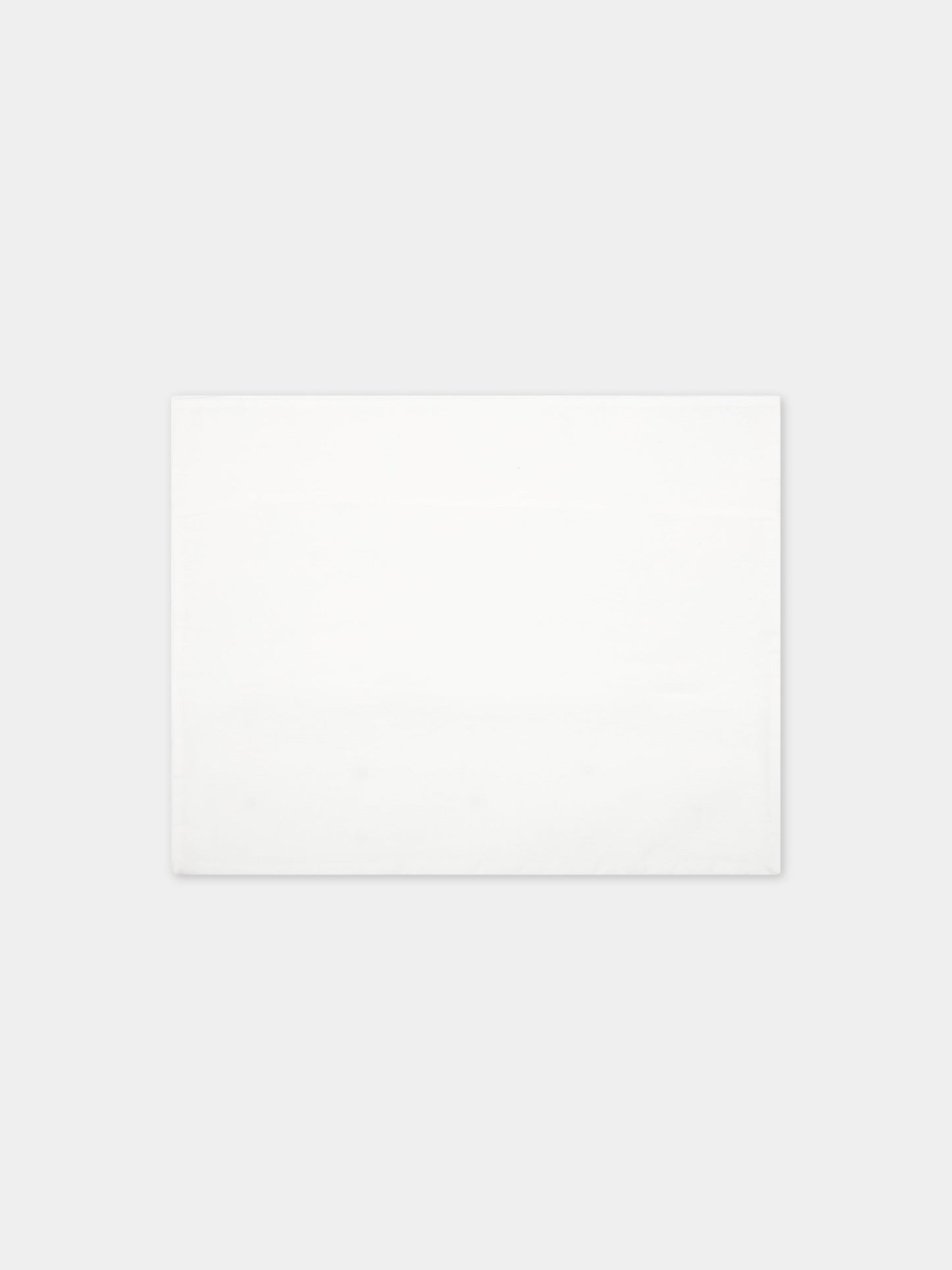 Set lenzuola bianche per neonato con pois blu,Little Bear,1025 LATTE/AZZURRO