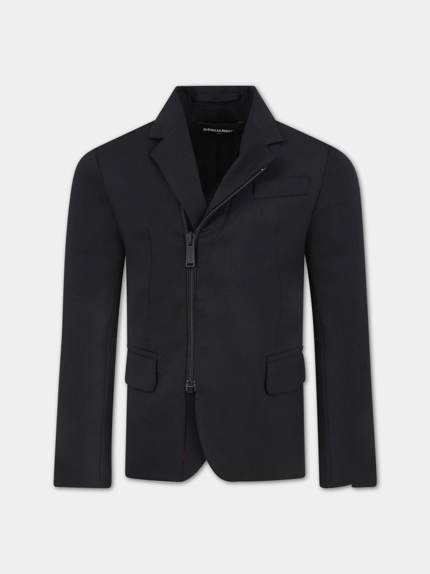 Giacca nera per bambino,Dsquared2,DQ04HZ D00UI DQ900