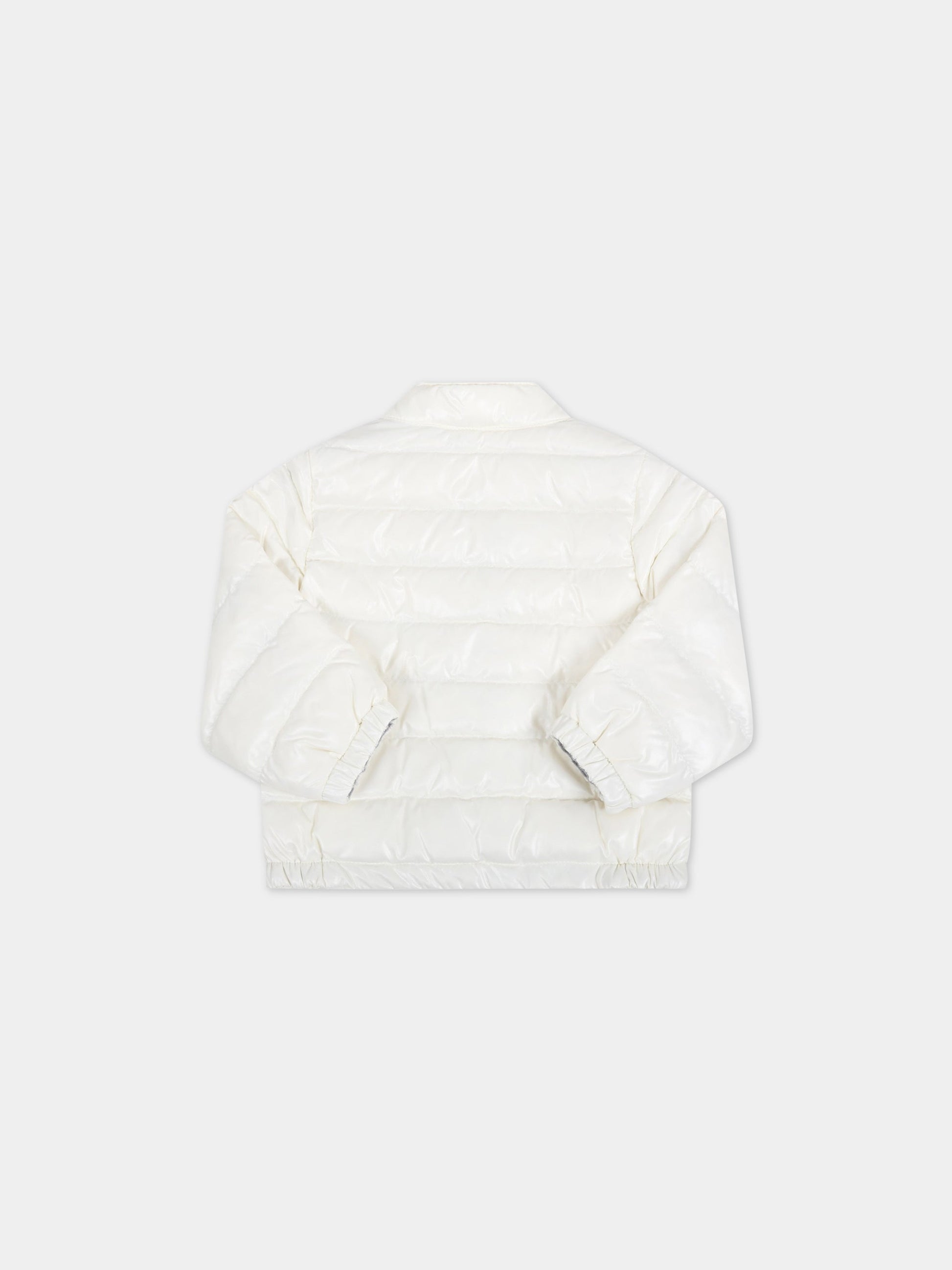 Piumino  Alipos  avorio per neonato con logo,Moncler Kids,951 - 1A543 - 20 - 68950 034