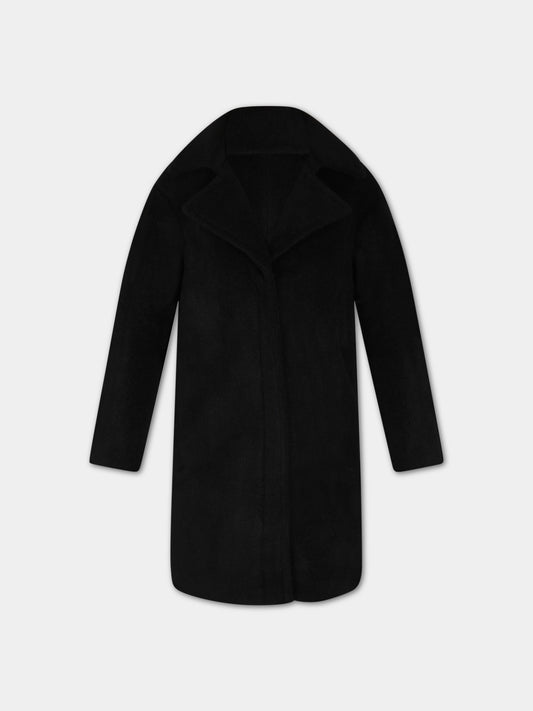Cappotto nero per bambino,Armani Junior,6K3L01 2NJMZ 0999
