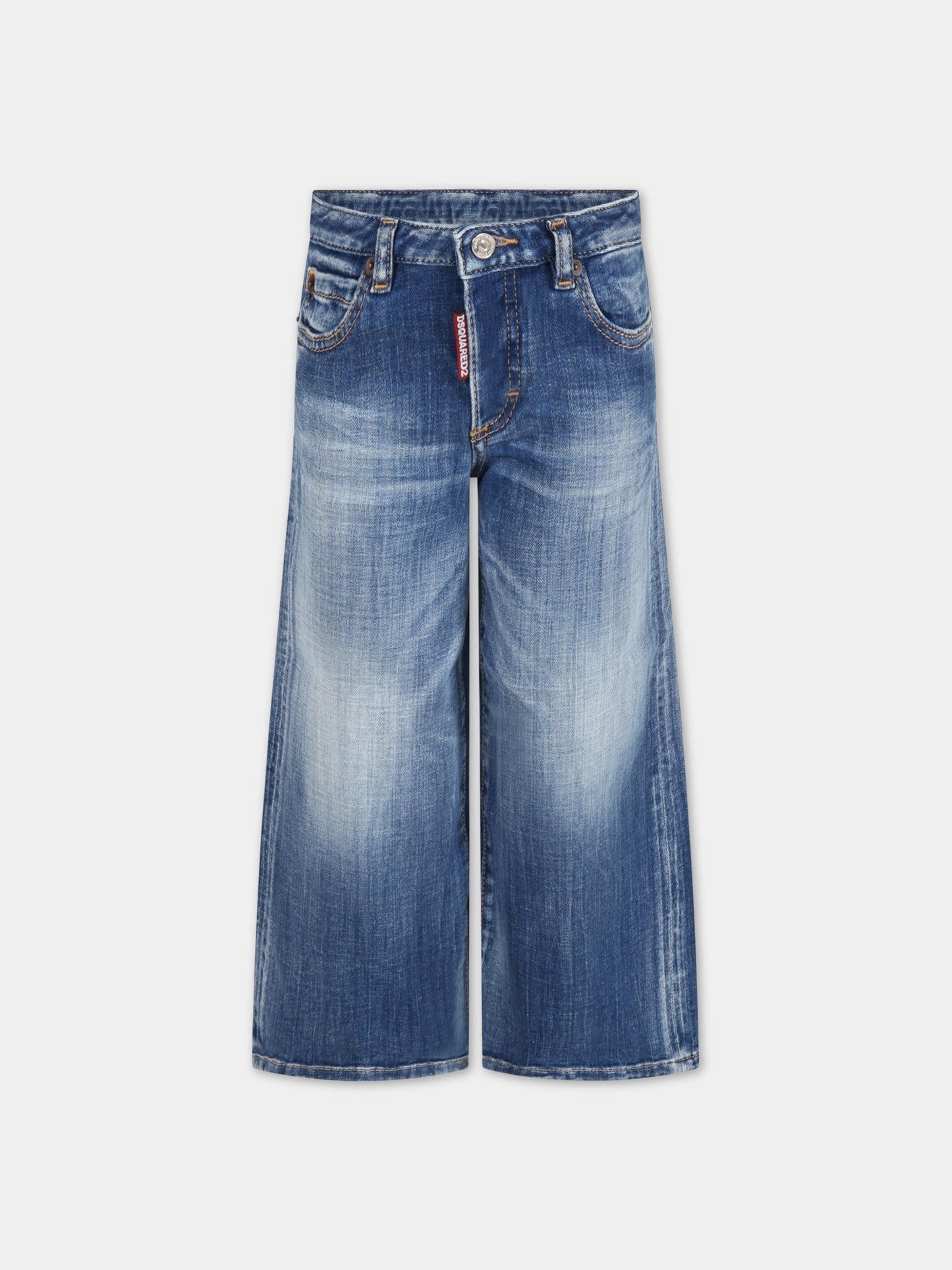 Jeans ''Page'' celeste per bambini,Dsquared2,DQ0383-D007K DQ01