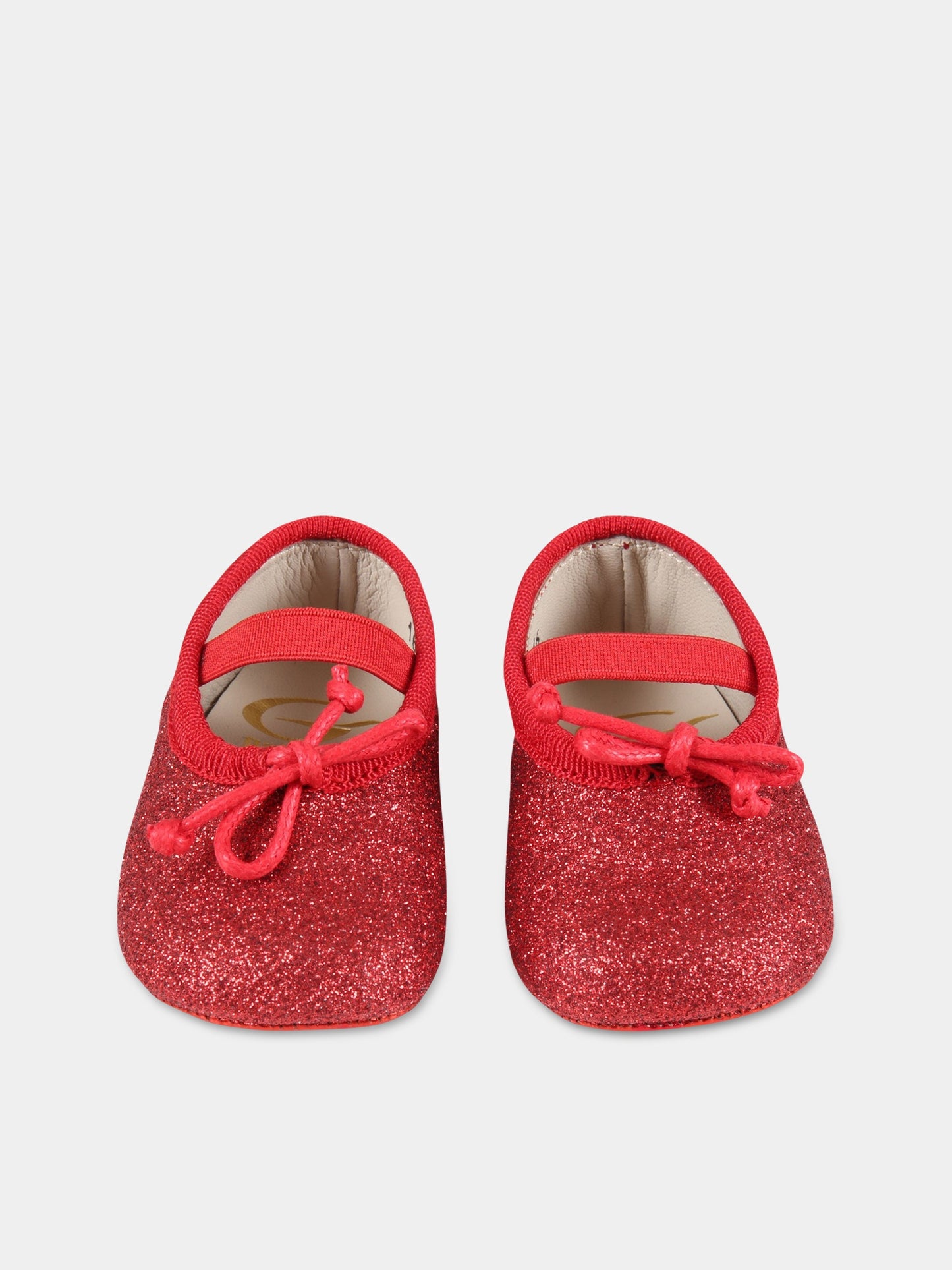 Ballerine rosse per neonata,Gallucci Kids,C20001AM892300