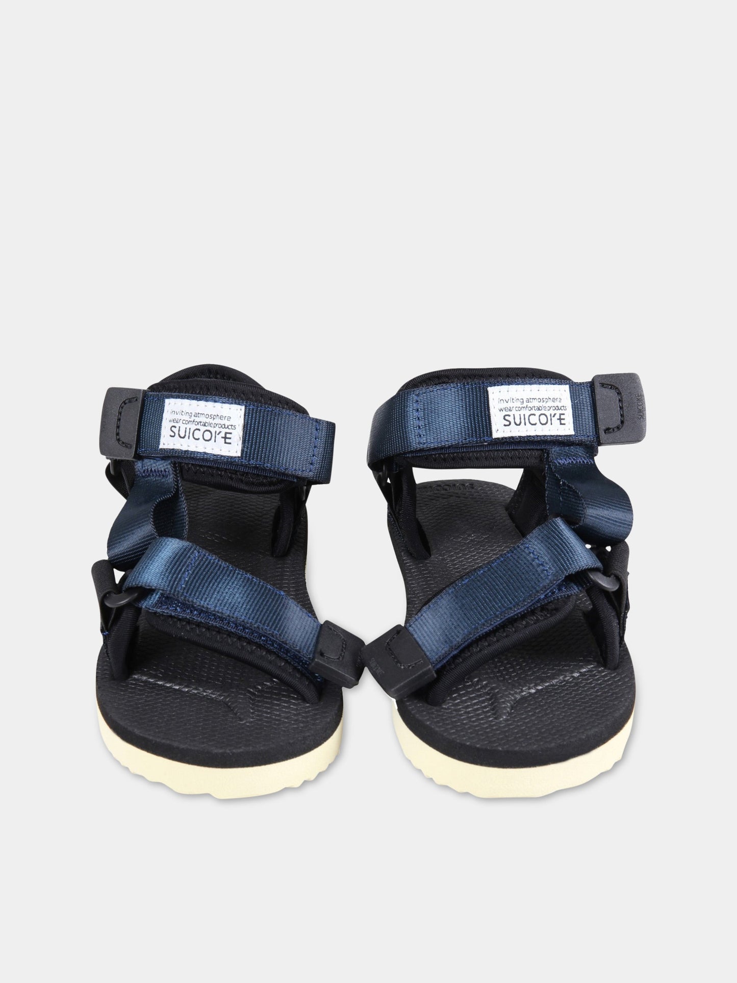 Sandali  Depa  blu per bambino con logo,Suicoke,OG-022-2KIDS_003