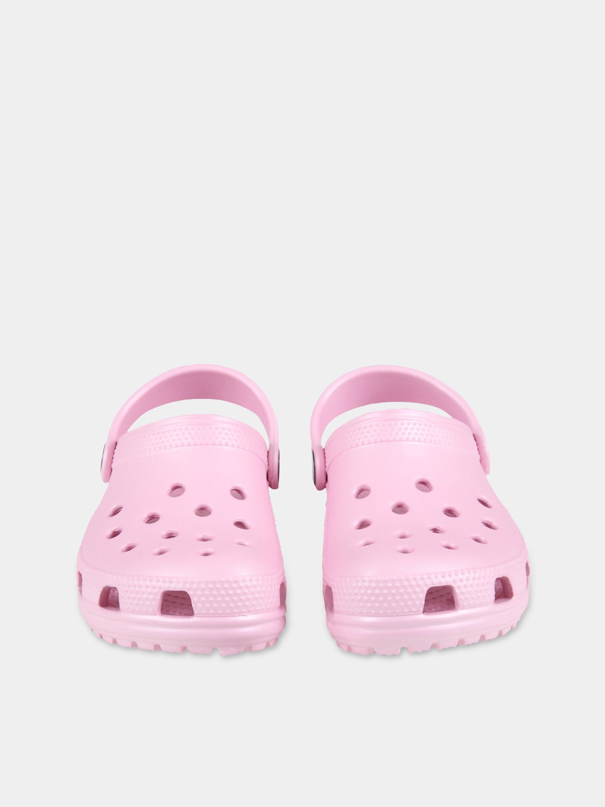 Sabot rosa per bambina con logo,Crocs,204536 BAPK