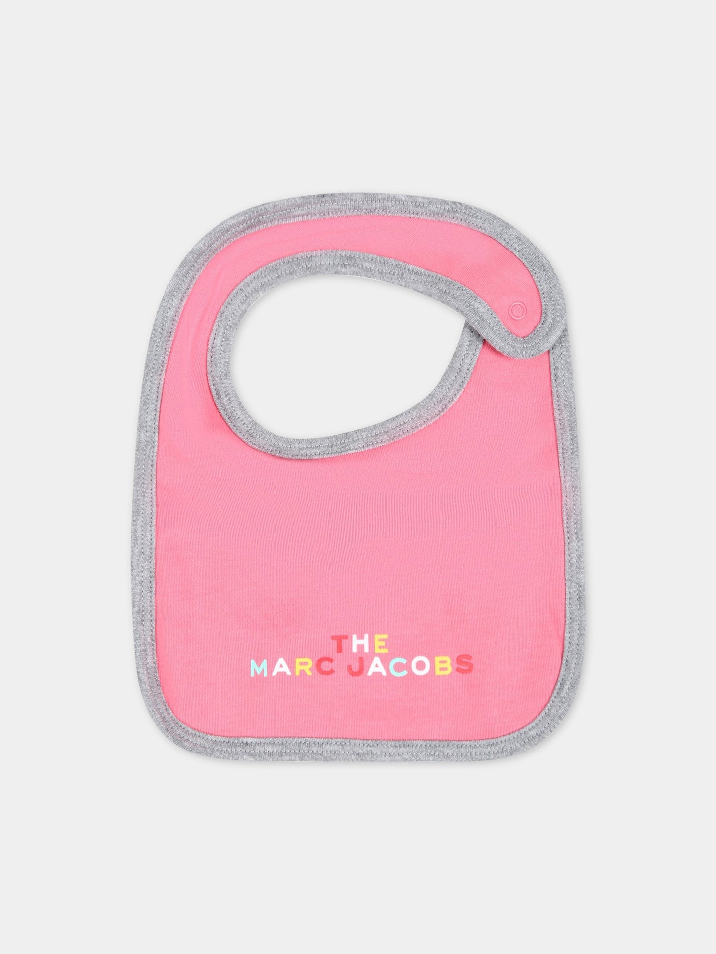 Set multicolor per neonata con logo,Little Marc Jacobs,W98134 GRIGIO