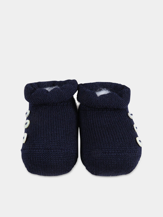 Babbucce blu per neonati,Story Loris,4481 B8