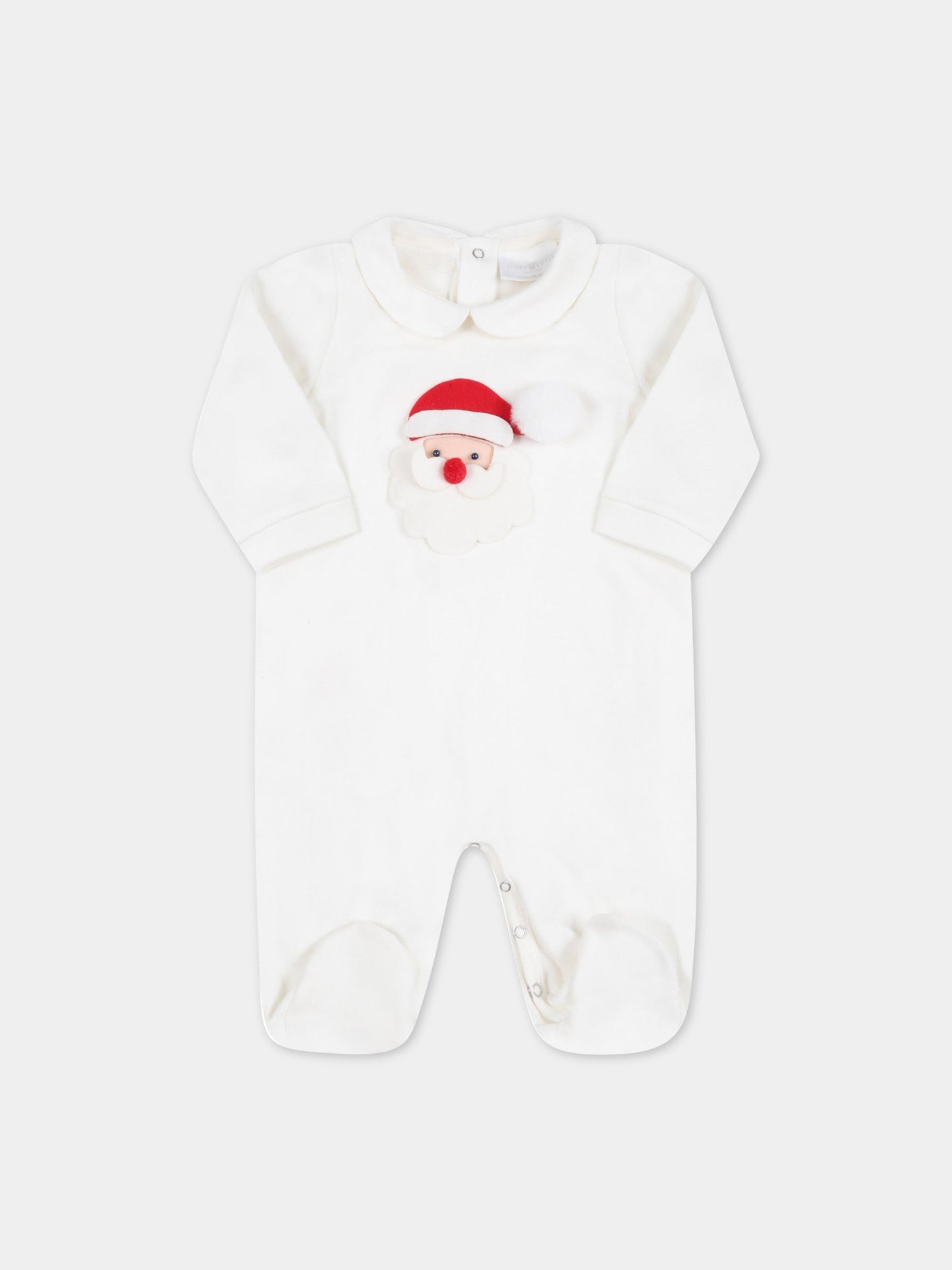 Set avorio per neonati con Babbo Natale,Story Loris,24233 YA2