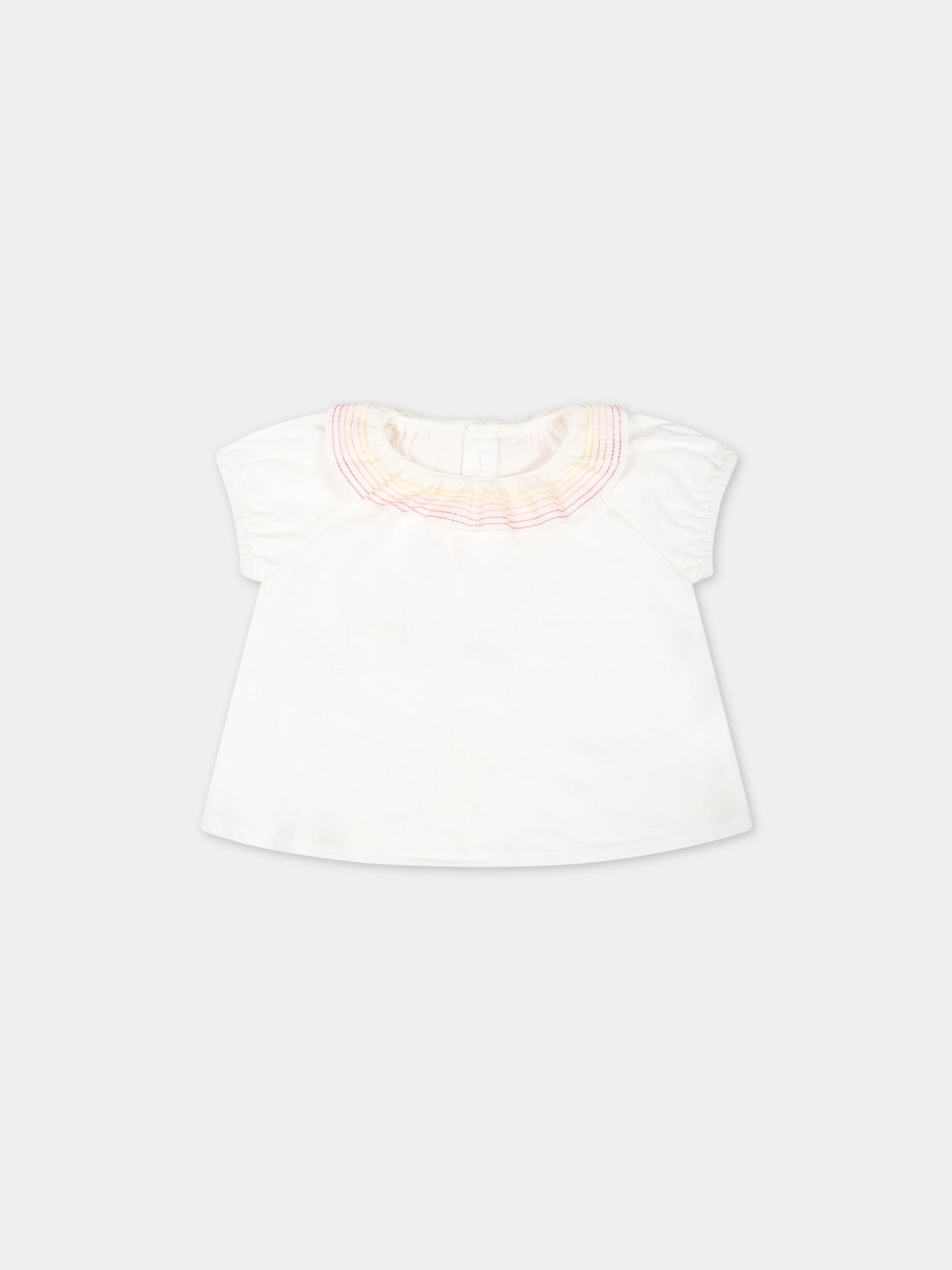 Set multicolor per neonata,Chloé Kids,C98265 495