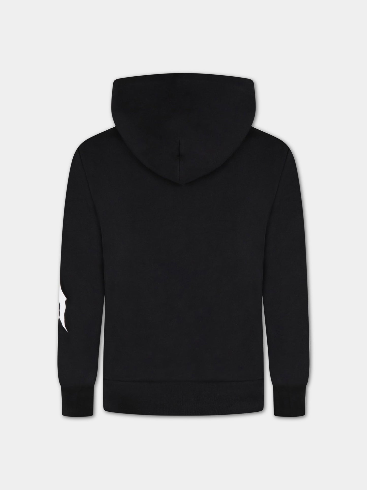 Felpa nera per bambini con scritta Love,N°21 Kids,N21073 N0155 N21S67F 0N900