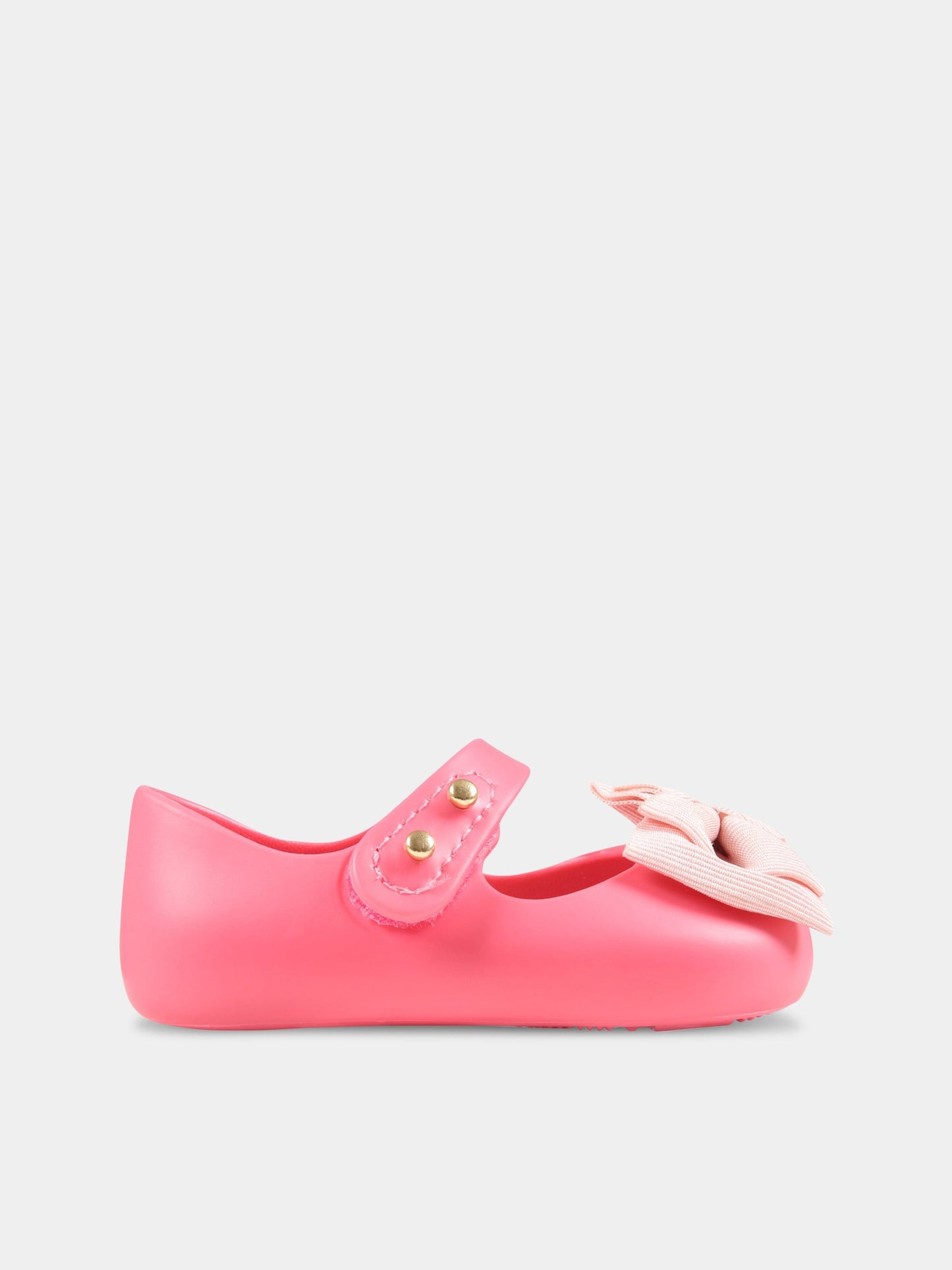 Ballerine fucsia per neonata con fiocco,Mini Melissa,31525 01582