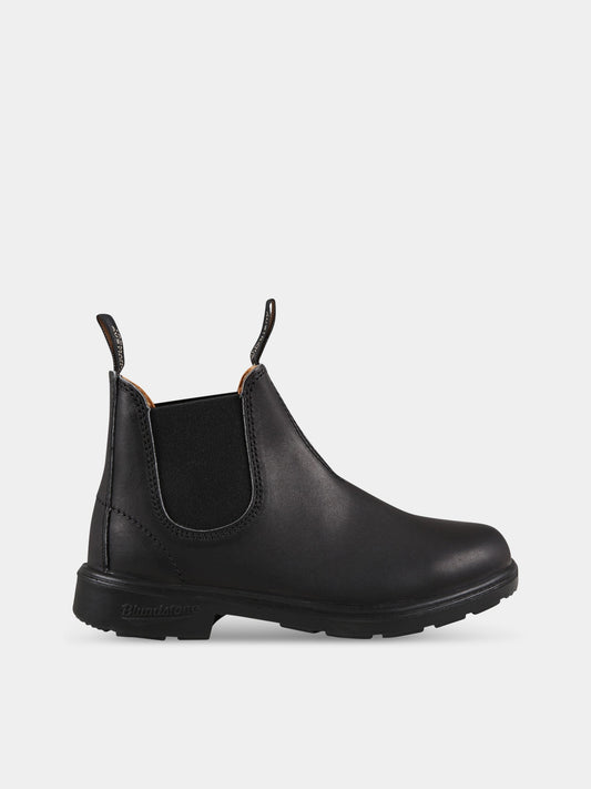 Stivali neri per bambino con logo,Blundstone,212/222-531-BC
