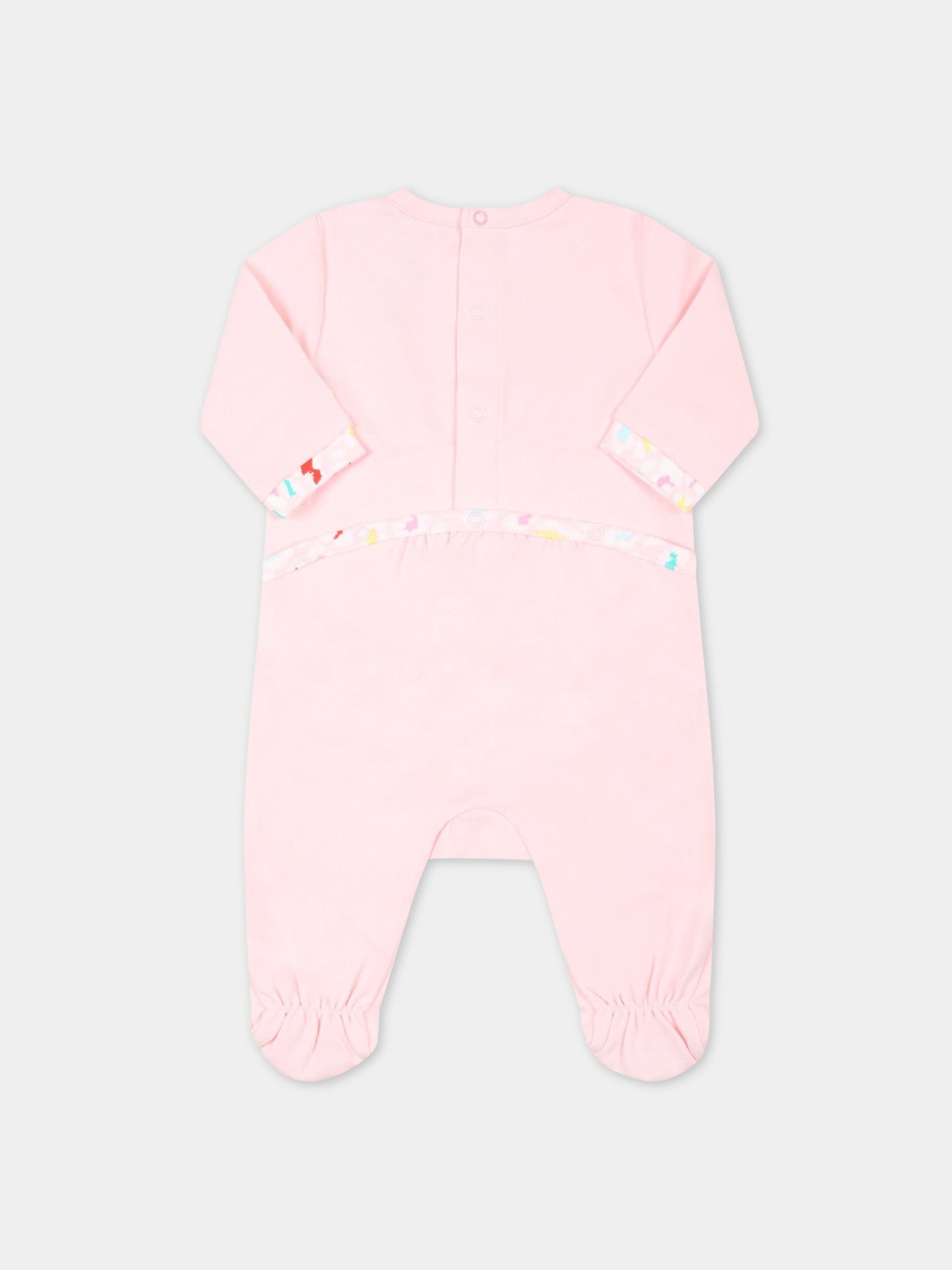 Set multicolor per neonata con logo,Little Marc Jacobs,W98141 475