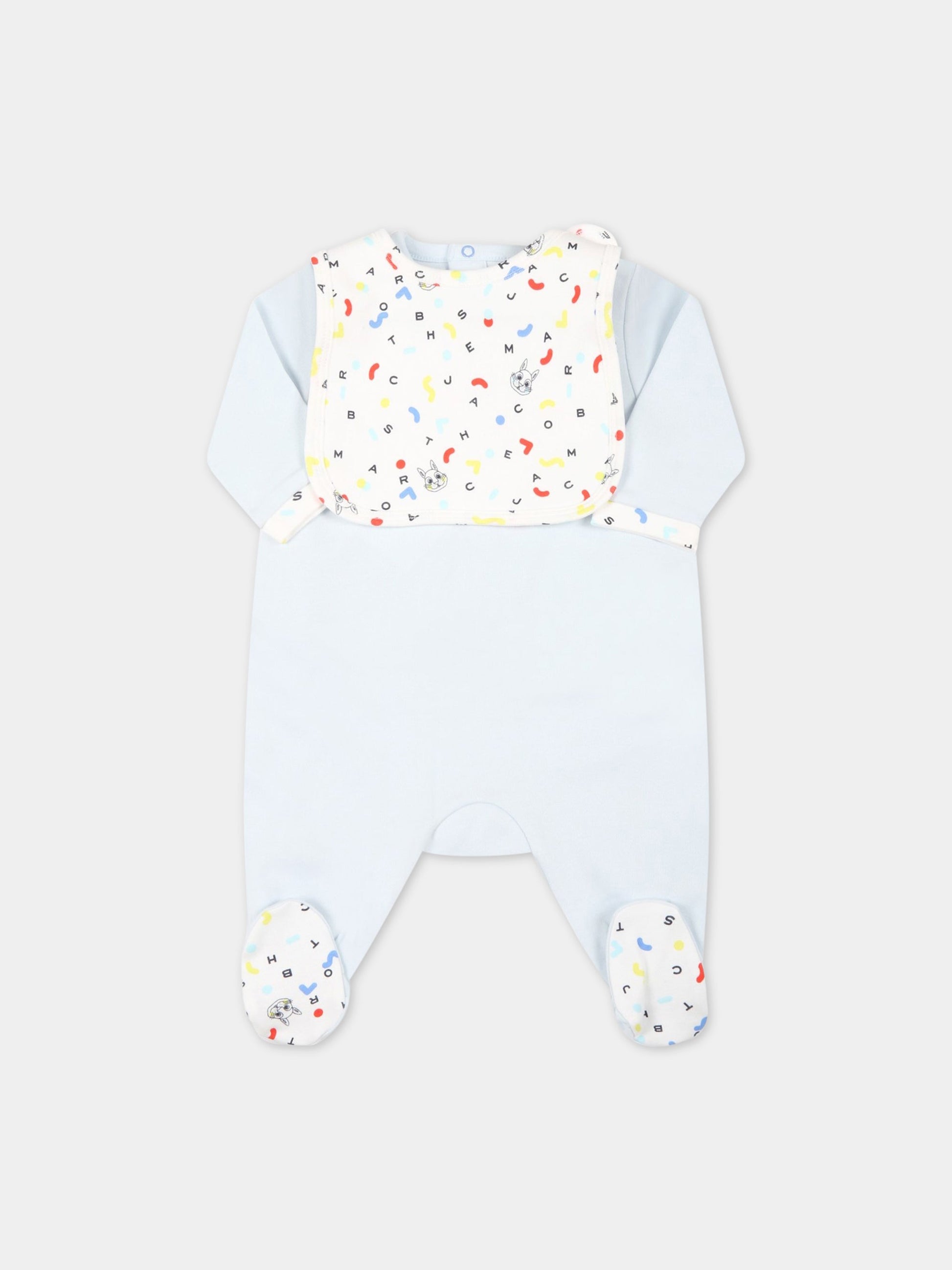 Set multicolor per neonato con logo,Little Marc Jacobs,W98141 791