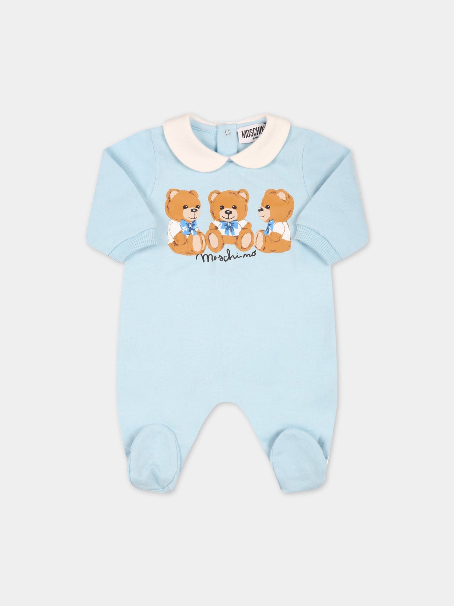 Set multicolor per neonato con teddy bears,Moschino Kids,MUY04G LCA40 40304