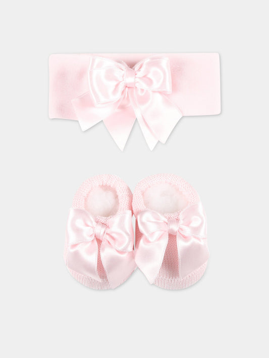 Set rosa per neonata,La Perla,43994 YC9