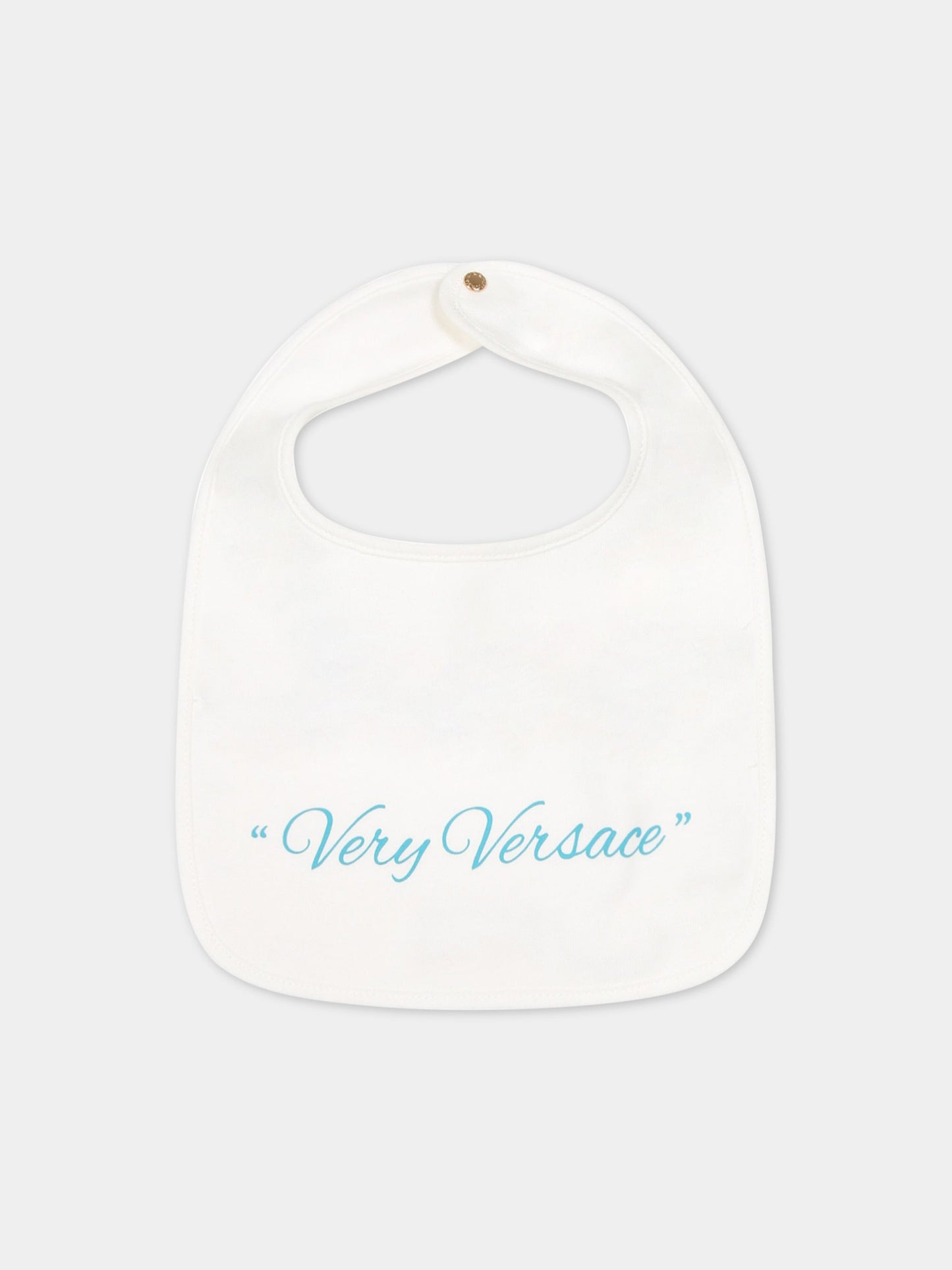 Set bianco per neonato con logo,Versace,1007621 1A05455 2WA90 AY0034