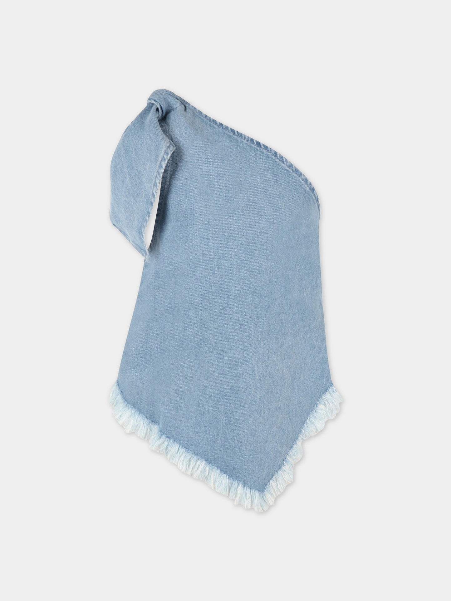 Blusa celeste per bambina,Marques Almeida,CORETP0342DNM