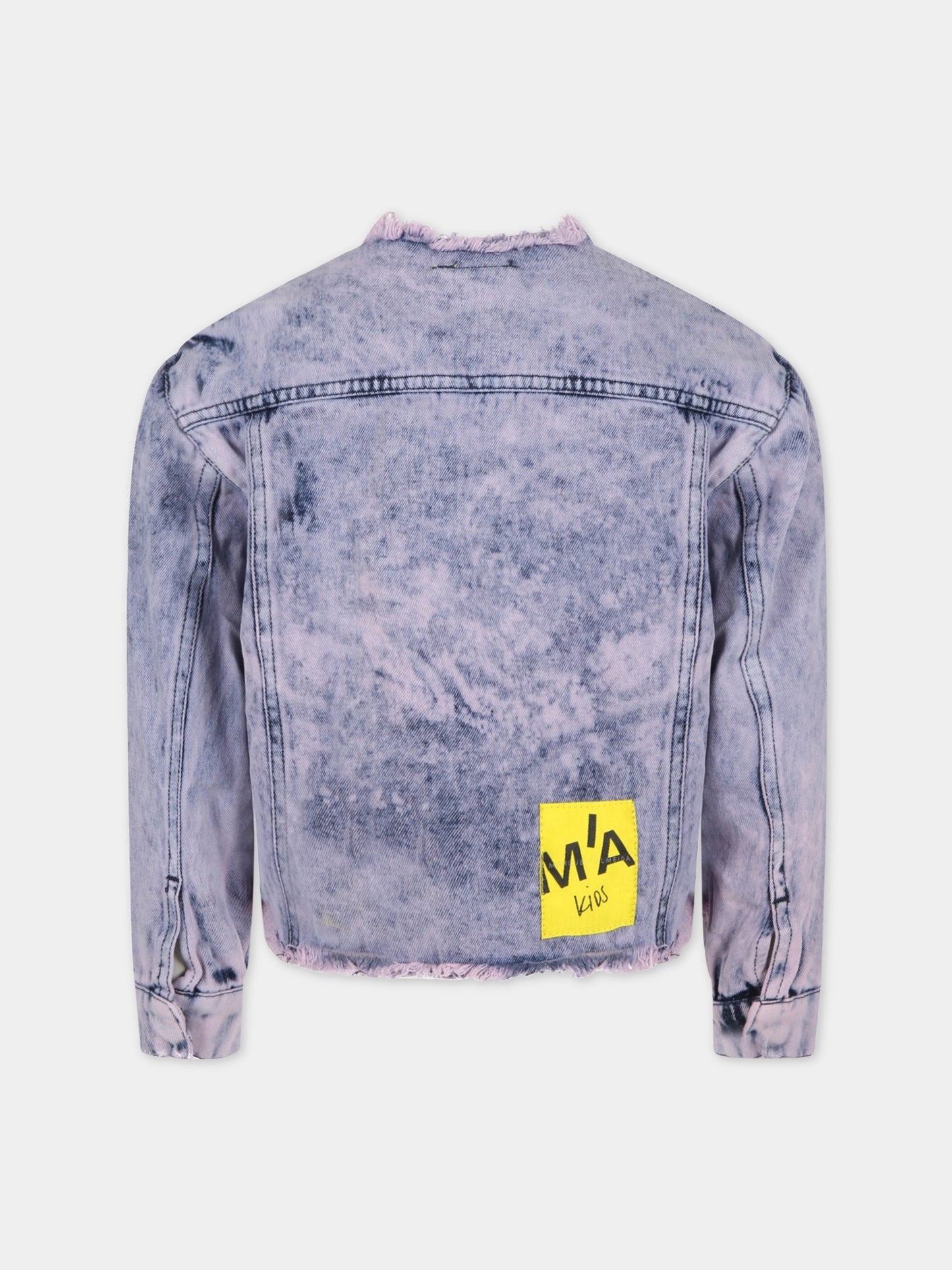 Giacca viola per bambina,Marques Almeida,AW22KIDSJK0141DND