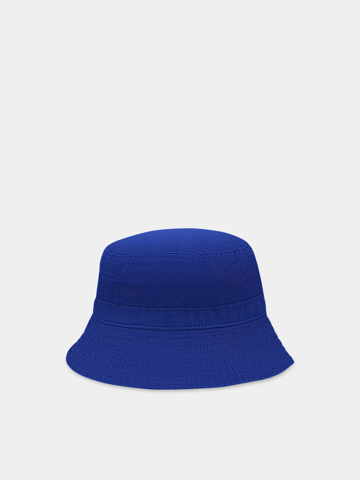 Cloche blu per neonato con pony giallo ricamato,Ralph Lauren Kids,850896008