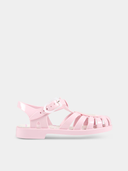 Sandali rosa per bambina,Kenzo Kids,K59030 454