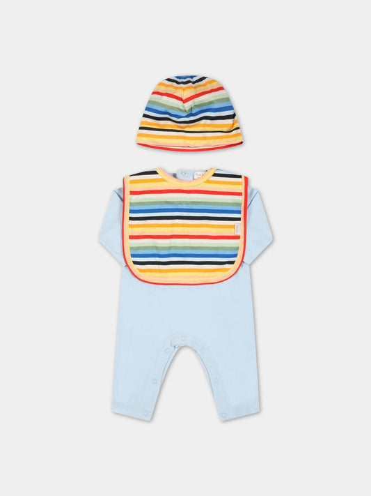 Set multicolor per neonato con logo,Paul Smith Junior,P07031 77P