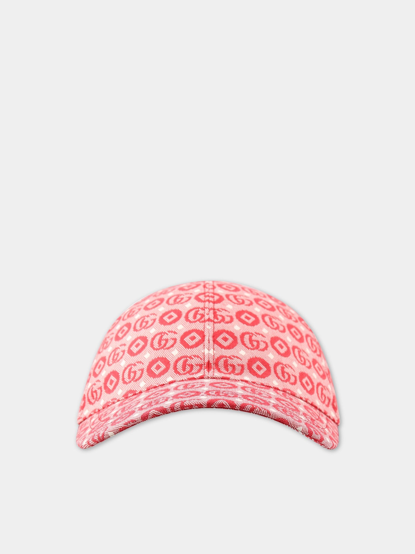 Cappello rosso per bambini con GG,Gucci Kids,481774 3HAQA 6100