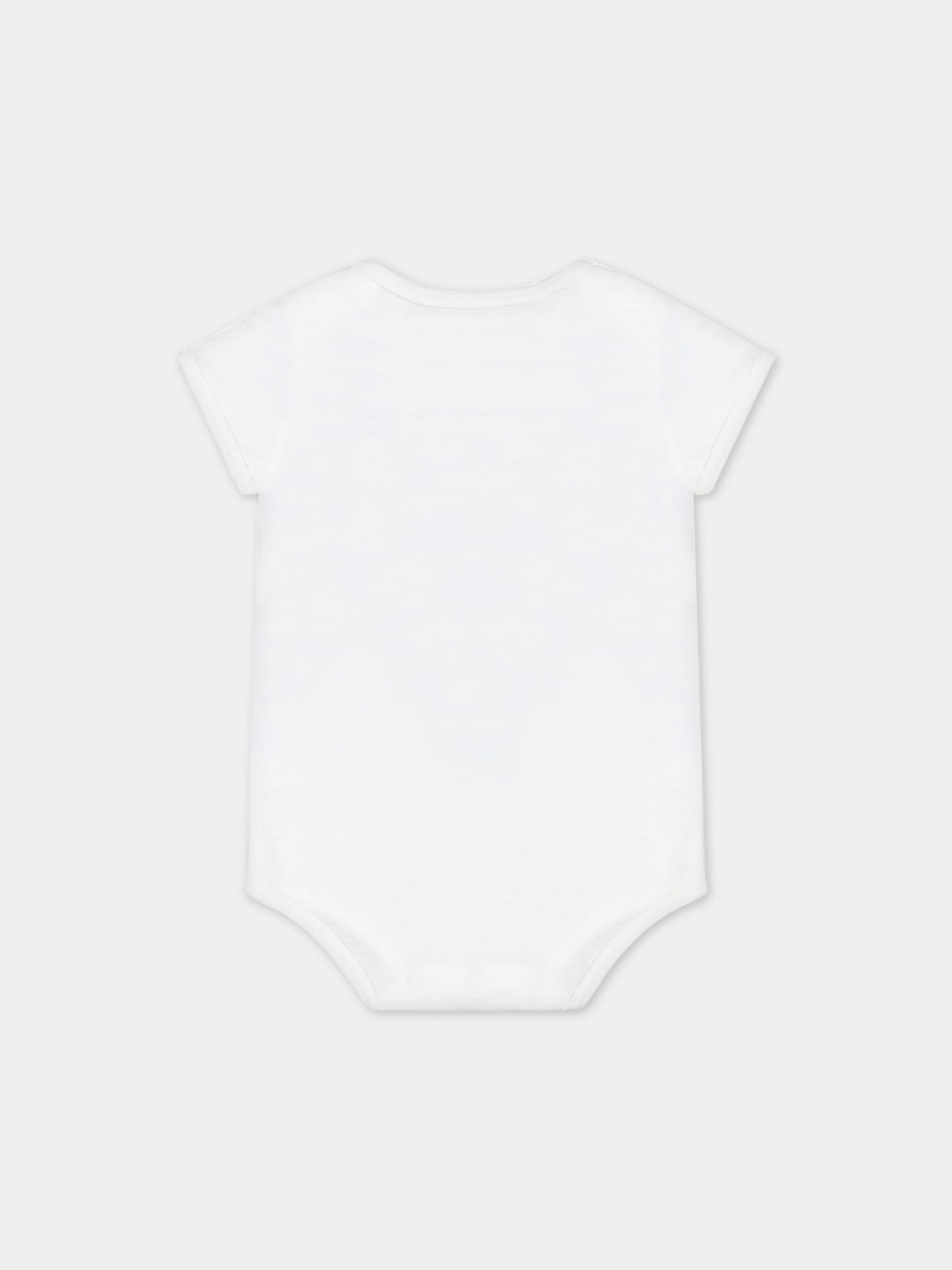 Set bianco per neonato con logo GG,Gucci Kids,516326 XJE31 9214